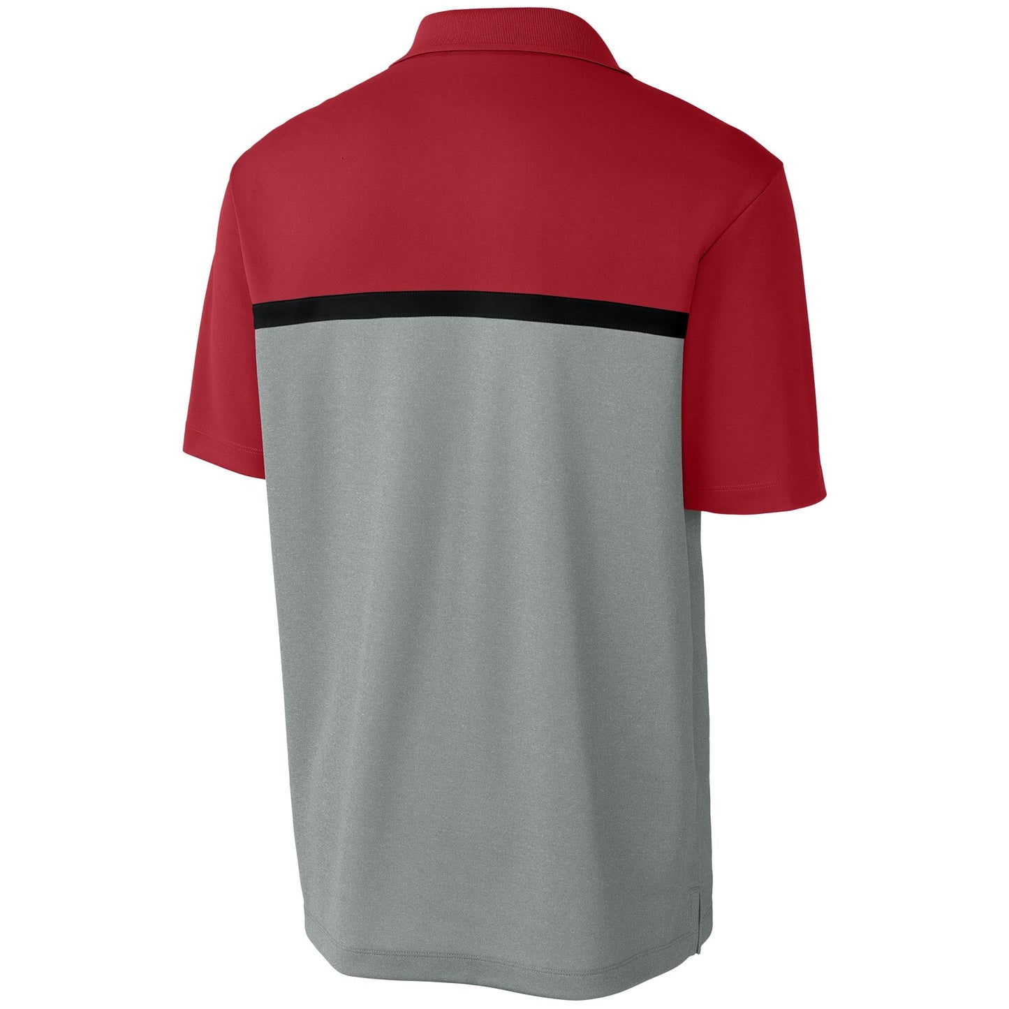 Black/Gray Concrete Heather Polo Shirt - Sport-Tek - Stylish