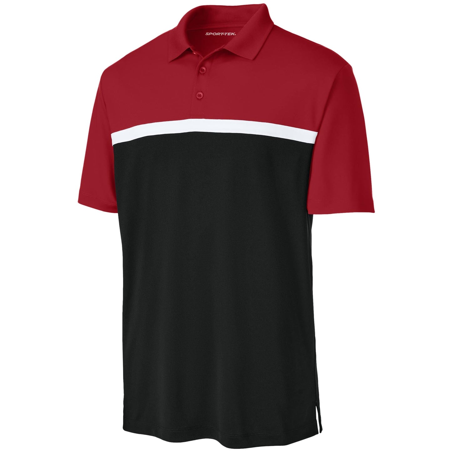 Black/Gray Concrete Heather Polo Shirt - Sport-Tek - Stylish