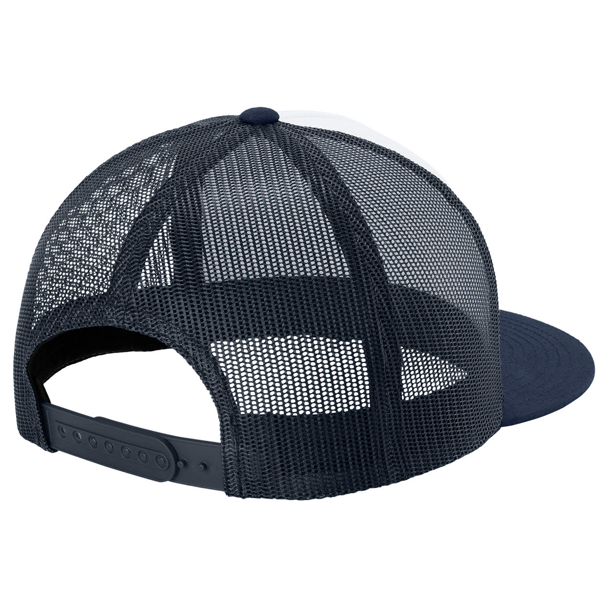 Black Trucker Cap - Sport-Tek - Adjustable Fit Design