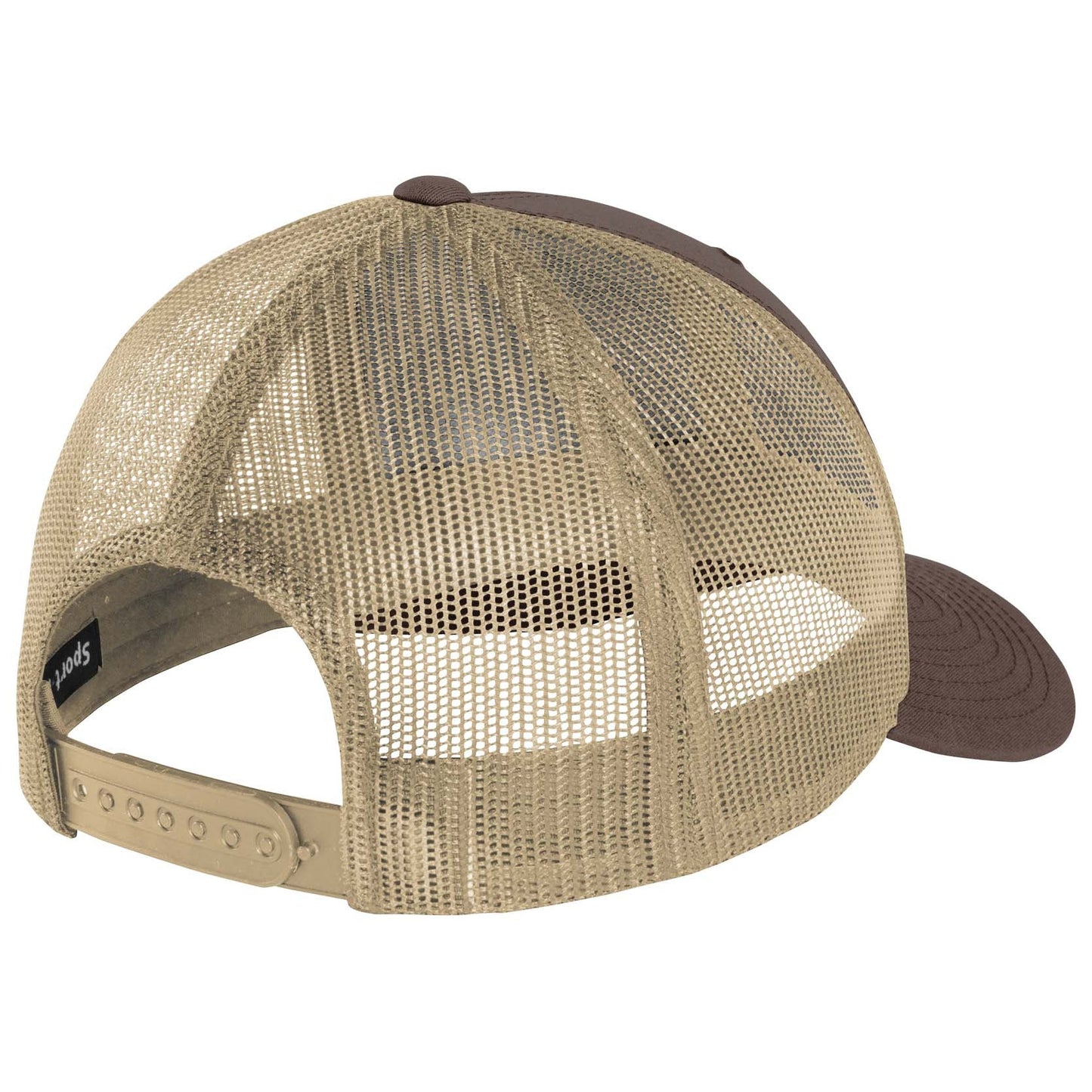 Black Ball Cap - Sport-Tek - High Fit Snap Closure - Stylish Choice