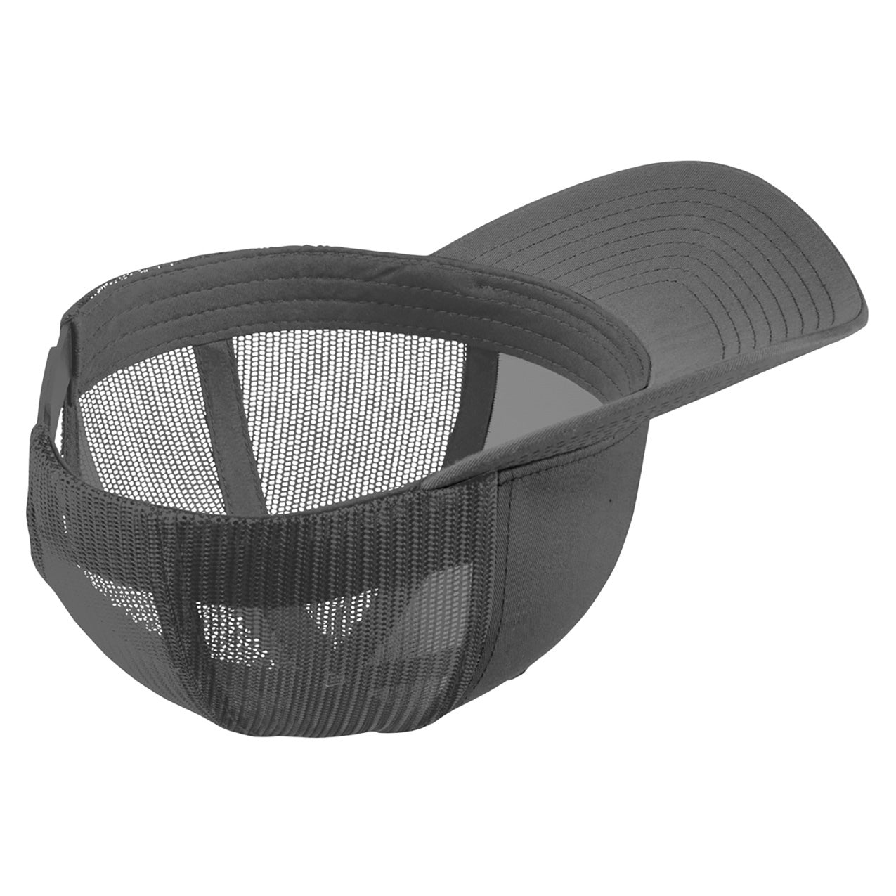 Black Ball Cap - Sport-Tek - High Fit Snap Closure - Stylish Choice