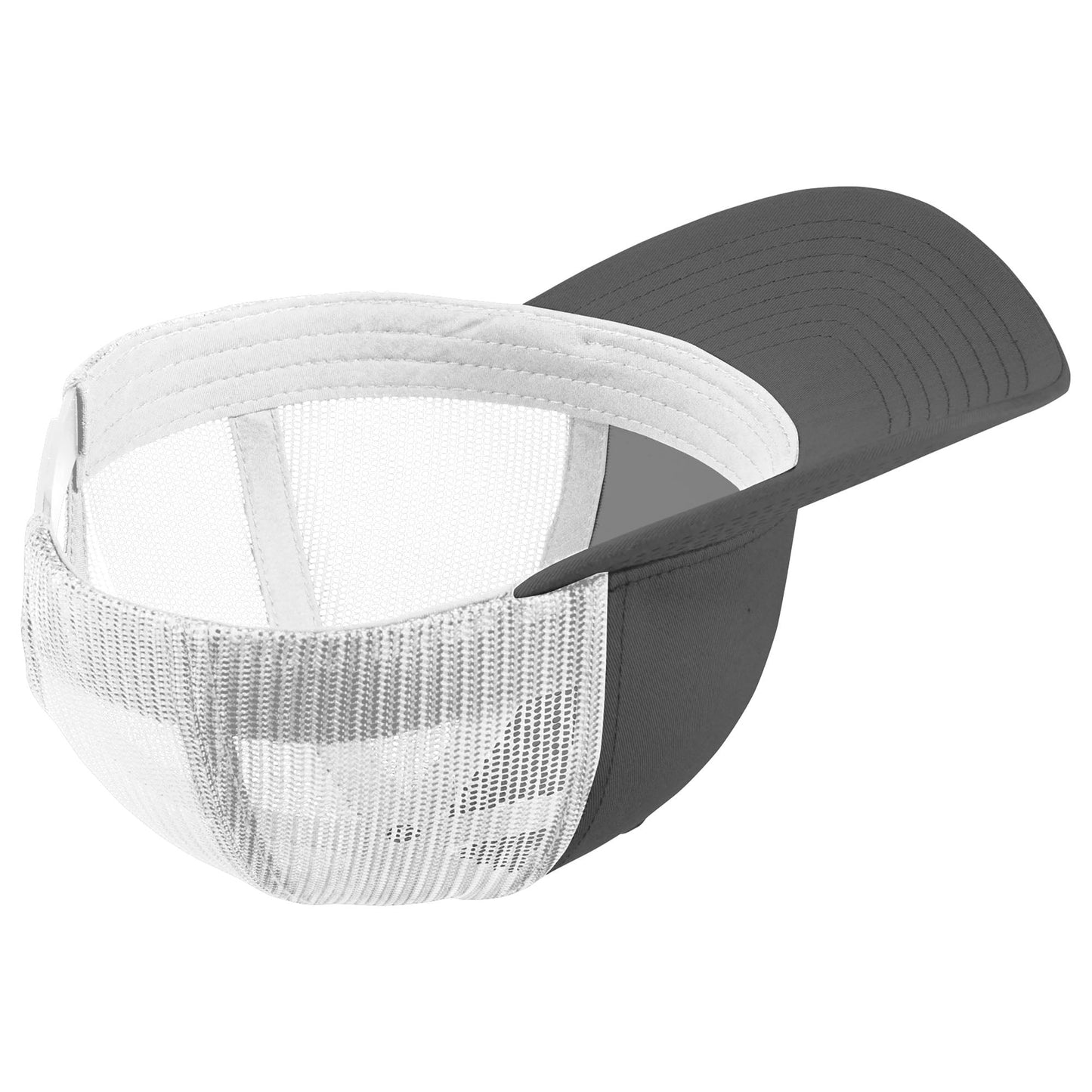 Black Ball Cap - Sport-Tek - High Fit Snap Closure - Stylish Choice