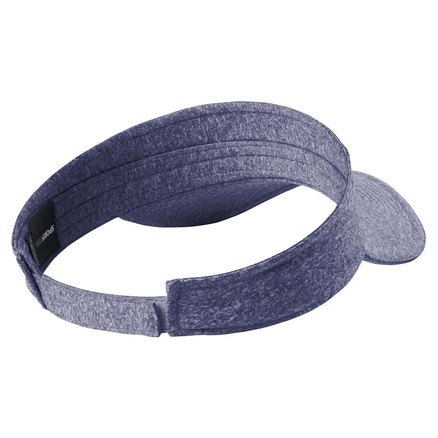 Graphite Heather Visor - Sport-Tek - Moisture Wicking