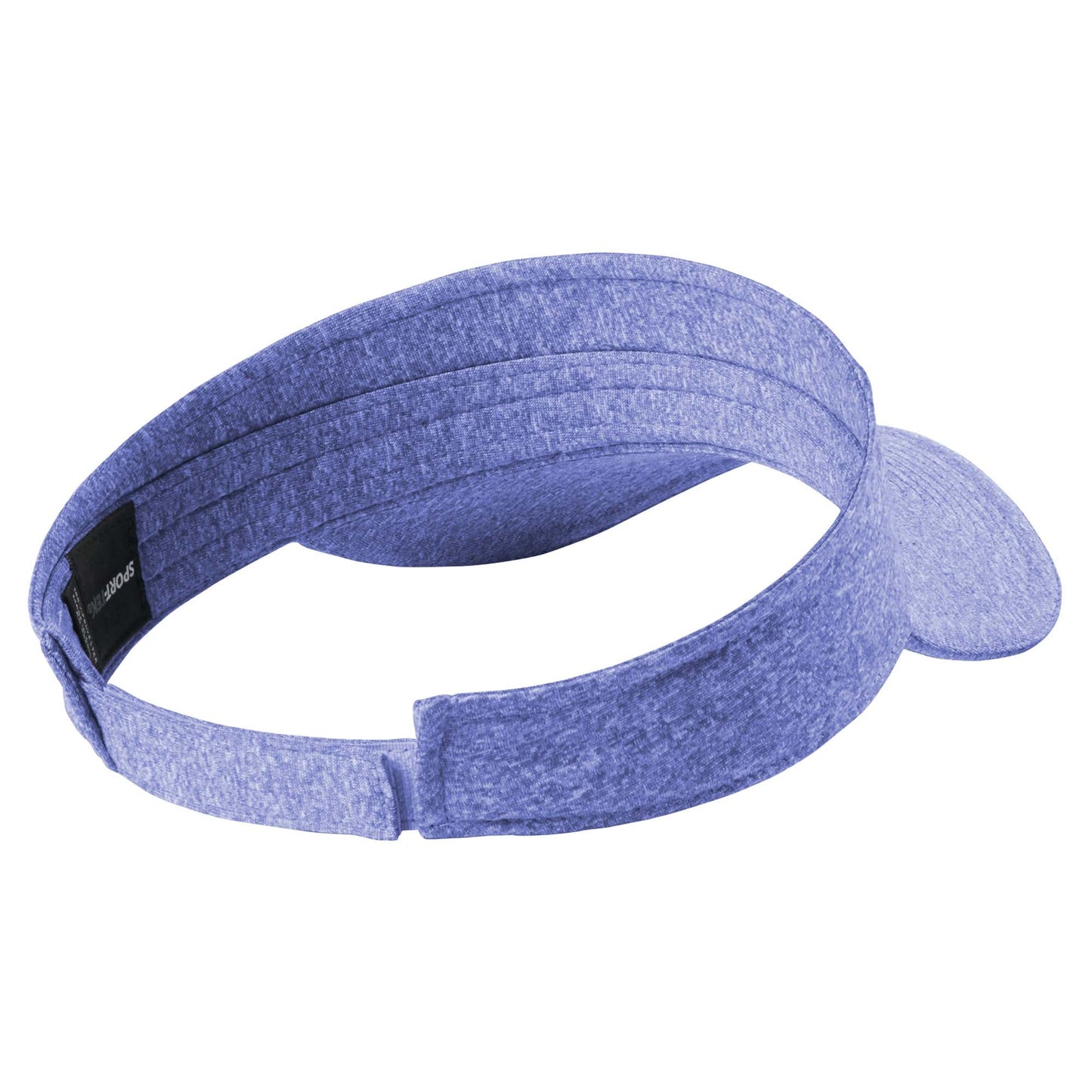 Graphite Heather Visor - Sport-Tek - Moisture Wicking
