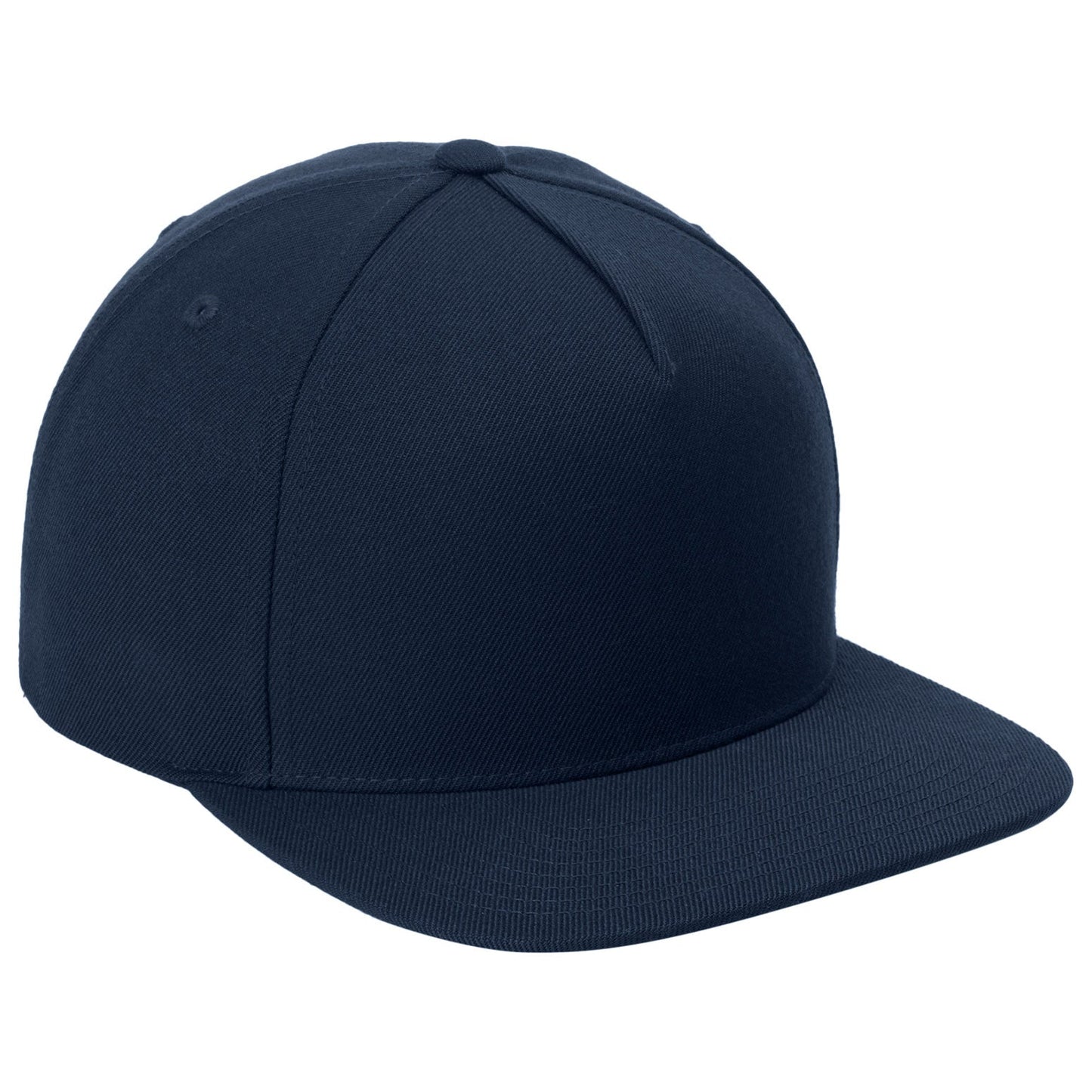 Black Flat Brim Hat - Sport-Tek - Stylish Design
