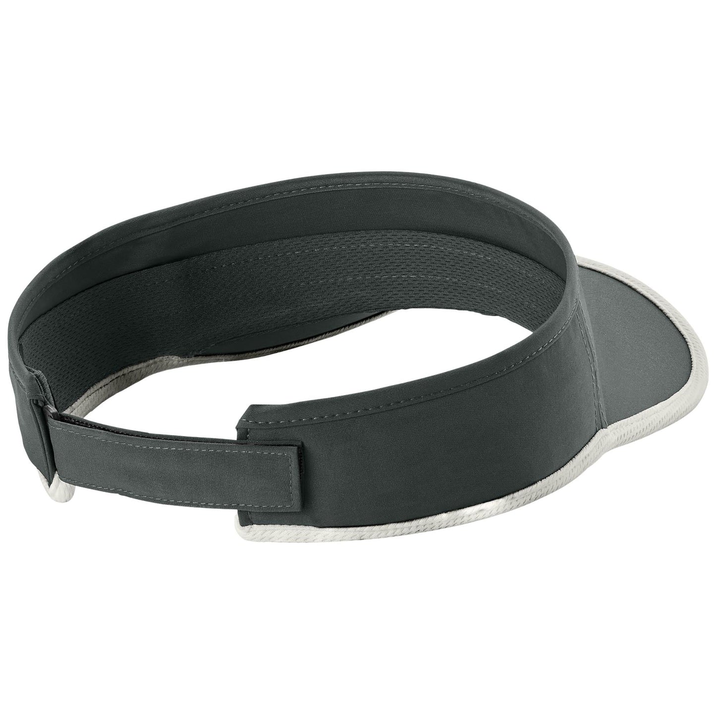 Black/Black Visors - Sport-Tek - Stylish Mesh Trim