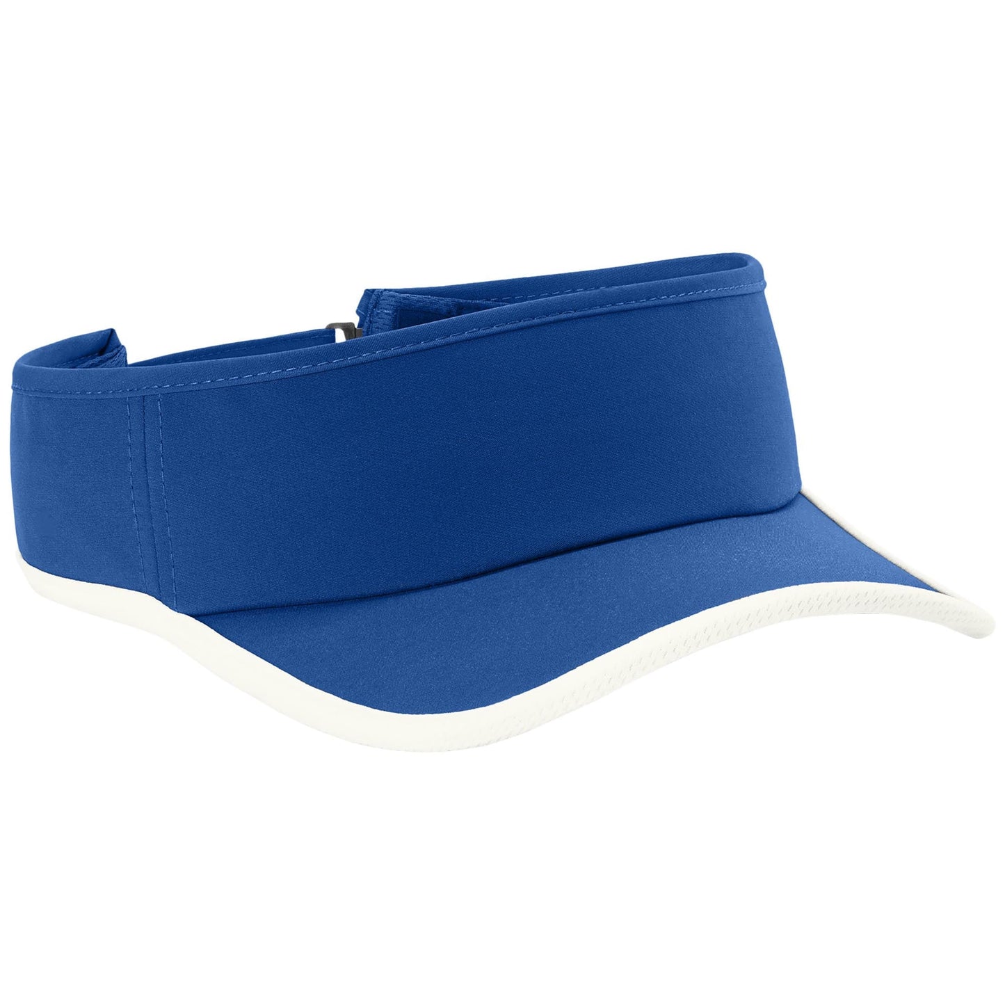 Black/Black Visors - Sport-Tek - Stylish Mesh Trim