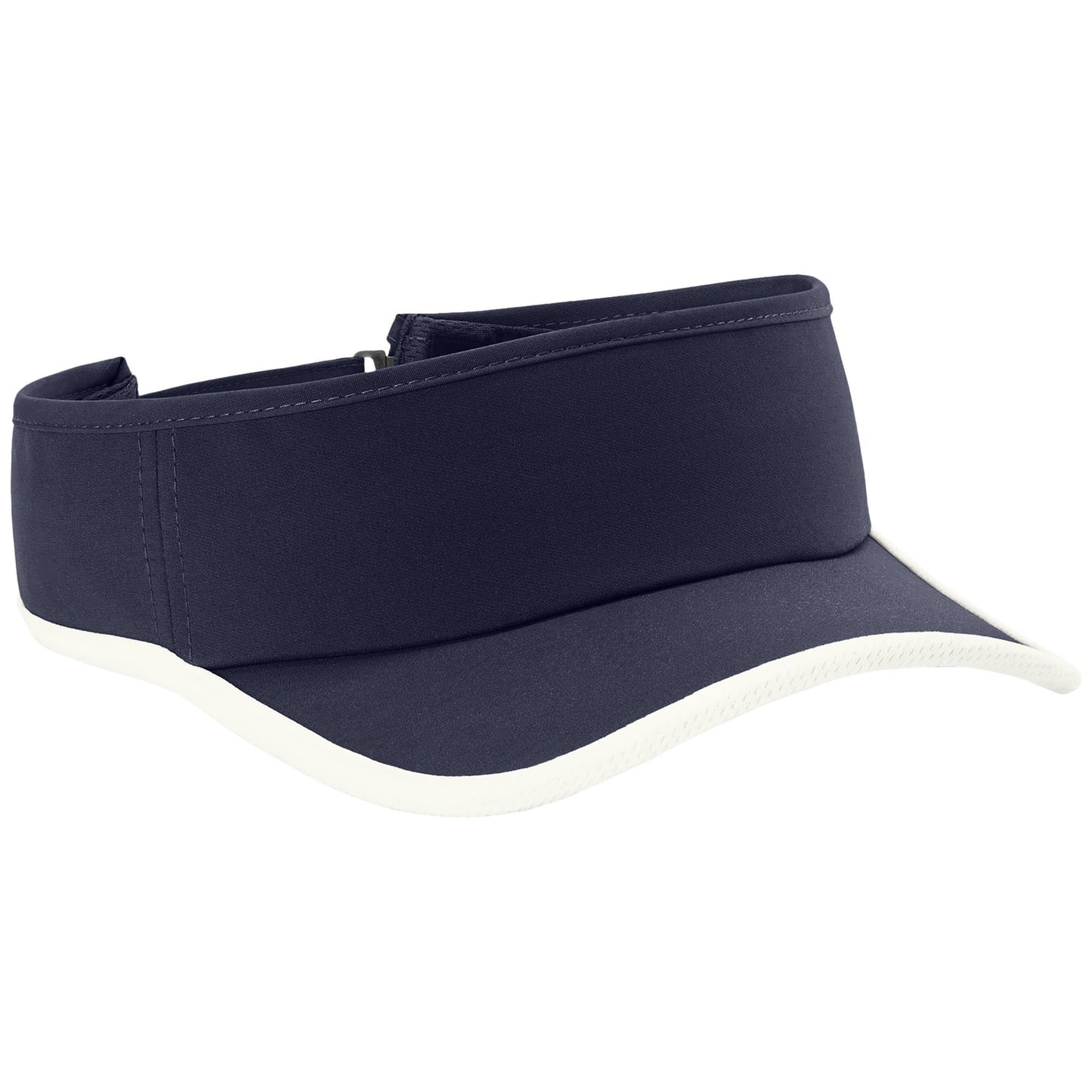 Black/Black Visors - Sport-Tek - Stylish Mesh Trim
