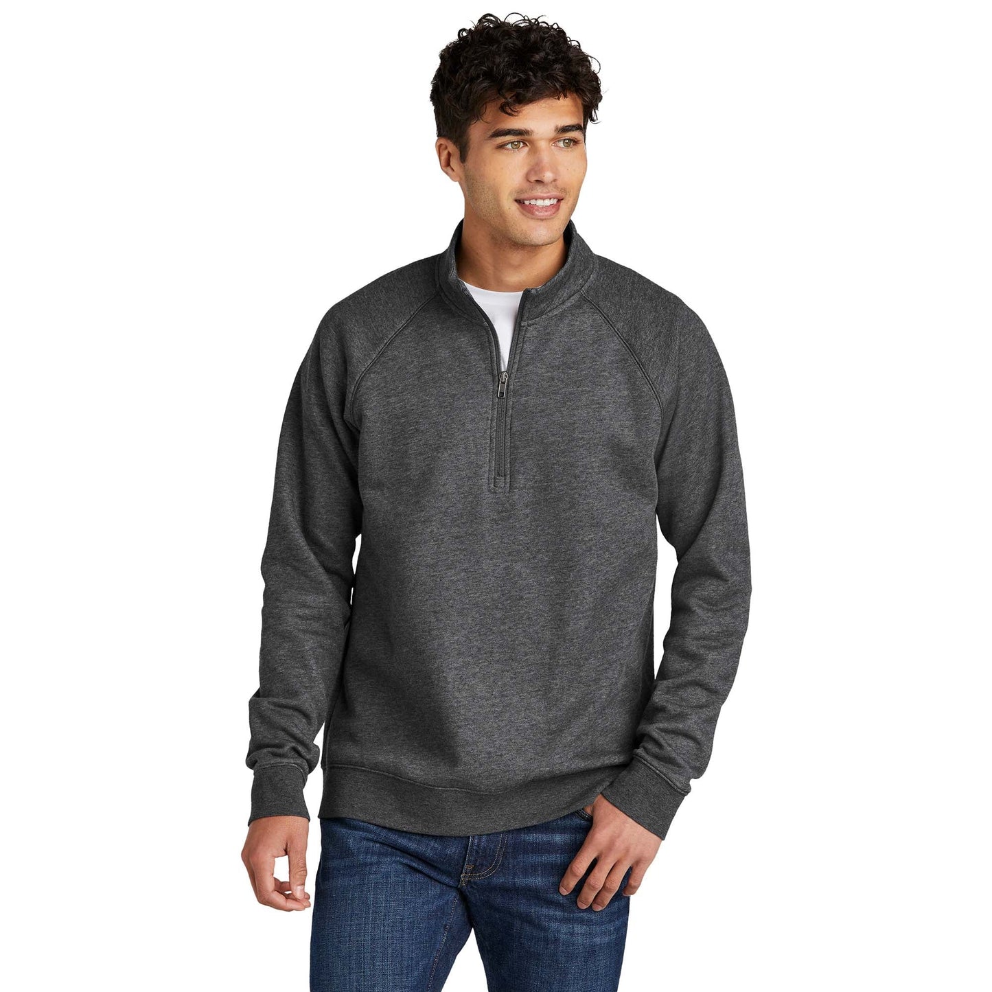 Black Fleece Pullover - Sport-Tek - Cozy Fabric Blend