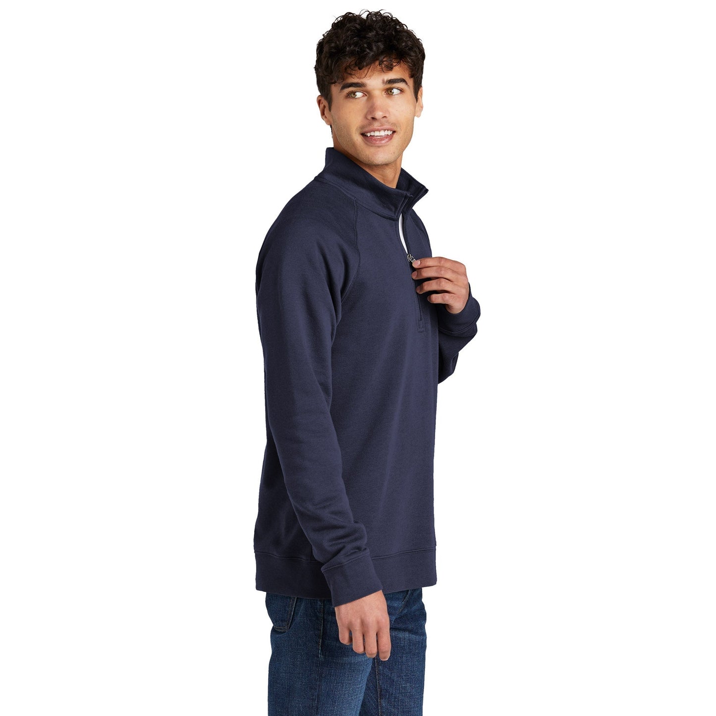 Black Fleece Pullover - Sport-Tek - Cozy Fabric Blend