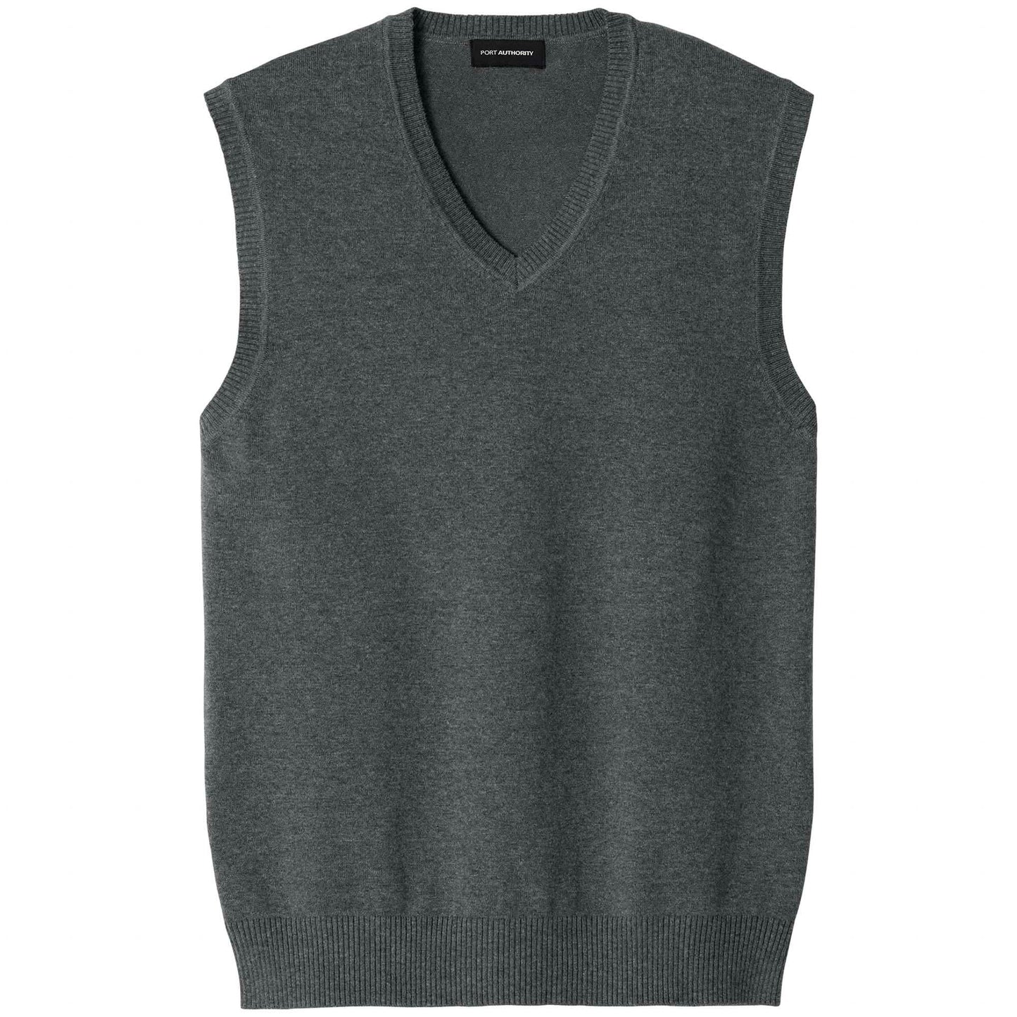 Charcoal Heather Vest - Port Authority - Stylish Fabric