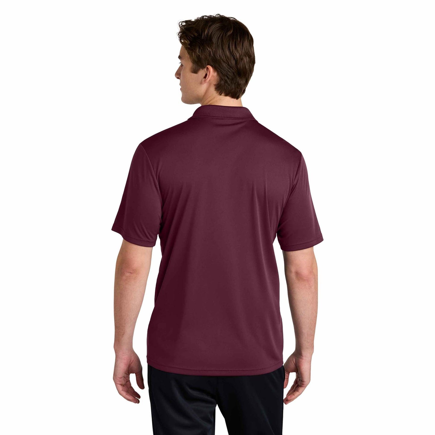 Black/Gold Polo Shirts - Sport-Tek - Stylish Moisture-Wicking