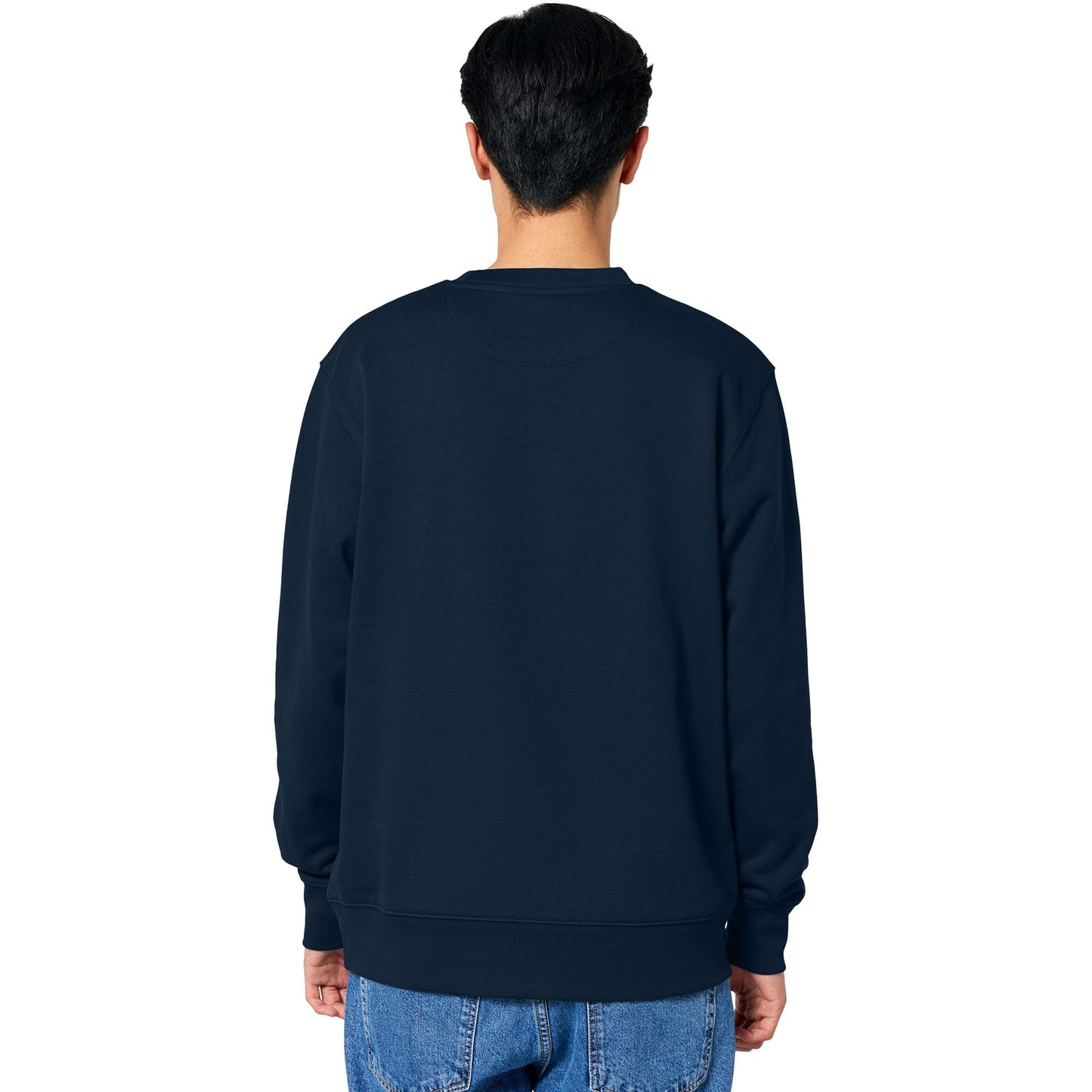 Black Sweatshirts - Stanley/Stella - Cozy Crewneck