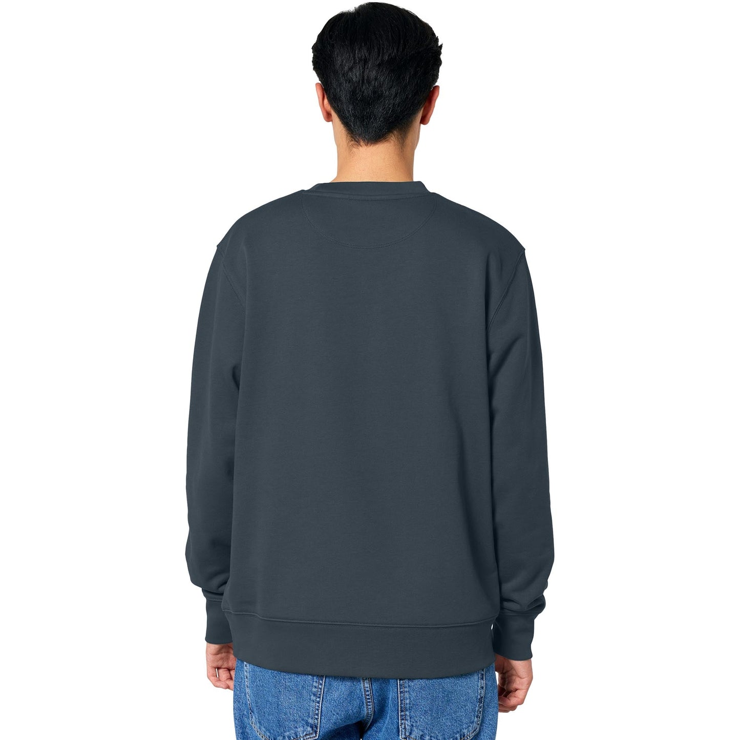 Black Sweatshirts - Stanley/Stella - Cozy Crewneck