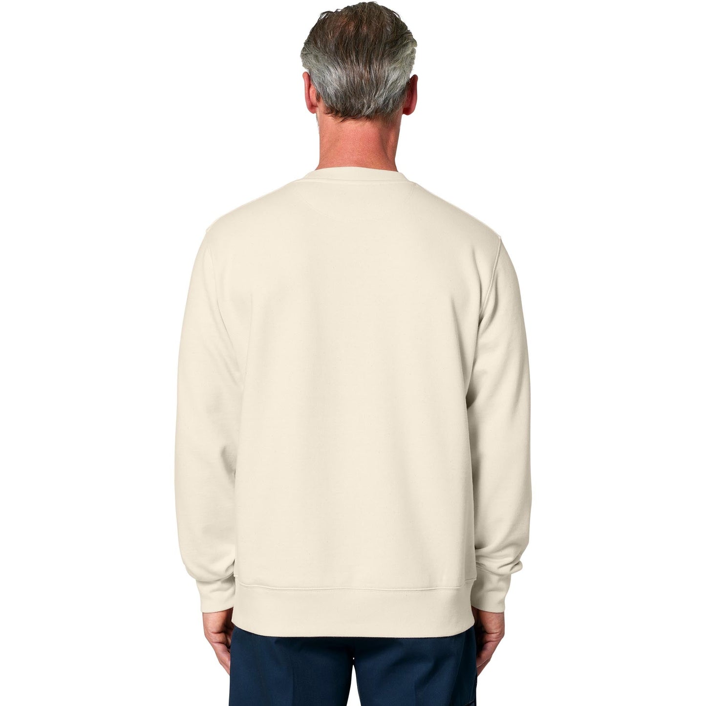 Black Sweatshirts - Stanley/Stella - Cozy Crewneck