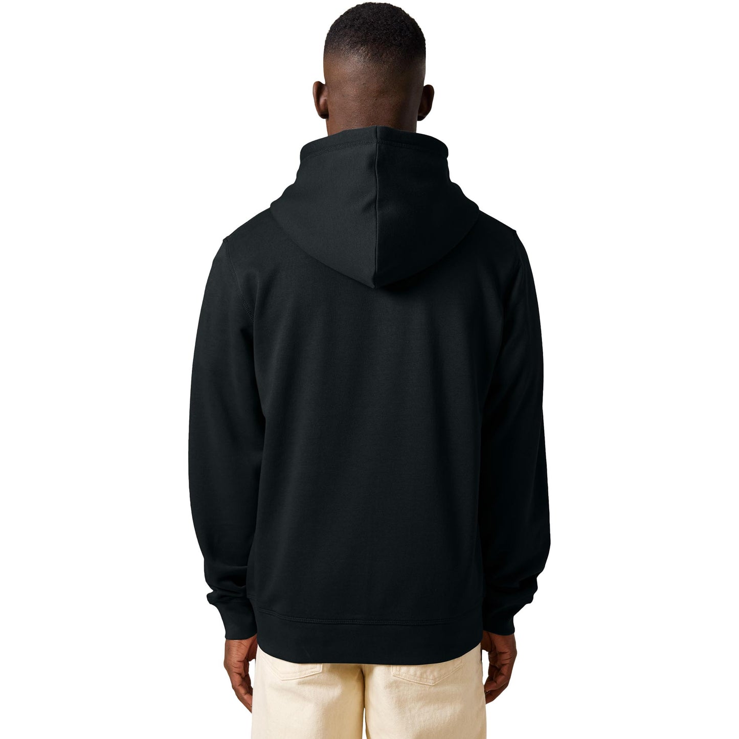 Black Zip Hoodie - Stanley/Stella - Eco-Friendly Style