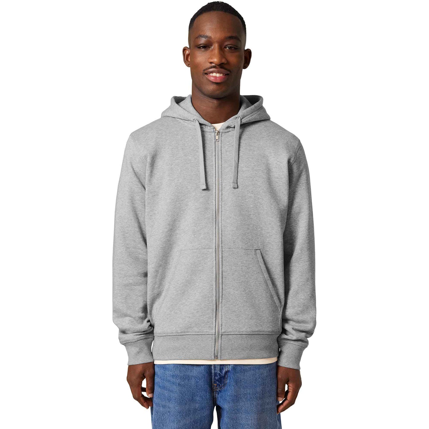 Black Zip Hoodie - Stanley/Stella - Eco-Friendly Style