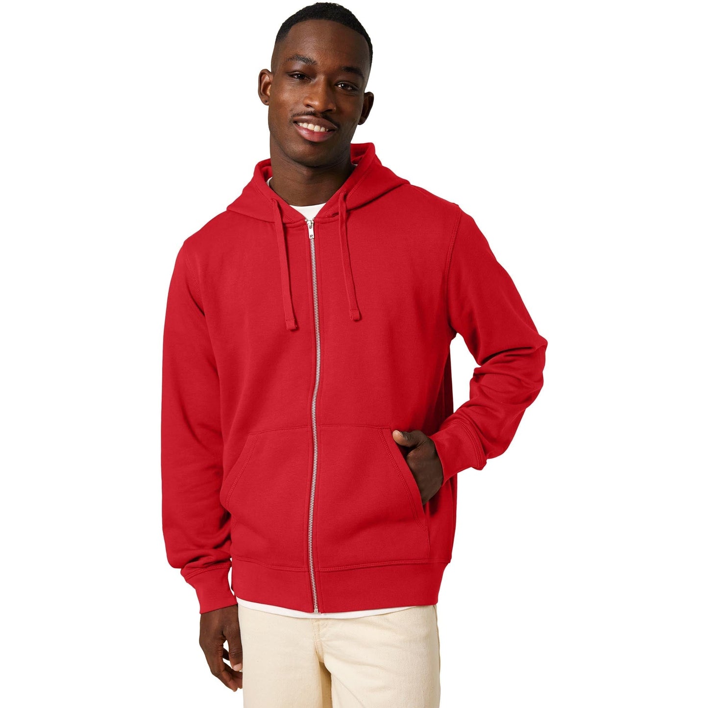Black Zip Hoodie - Stanley/Stella - Eco-Friendly Style