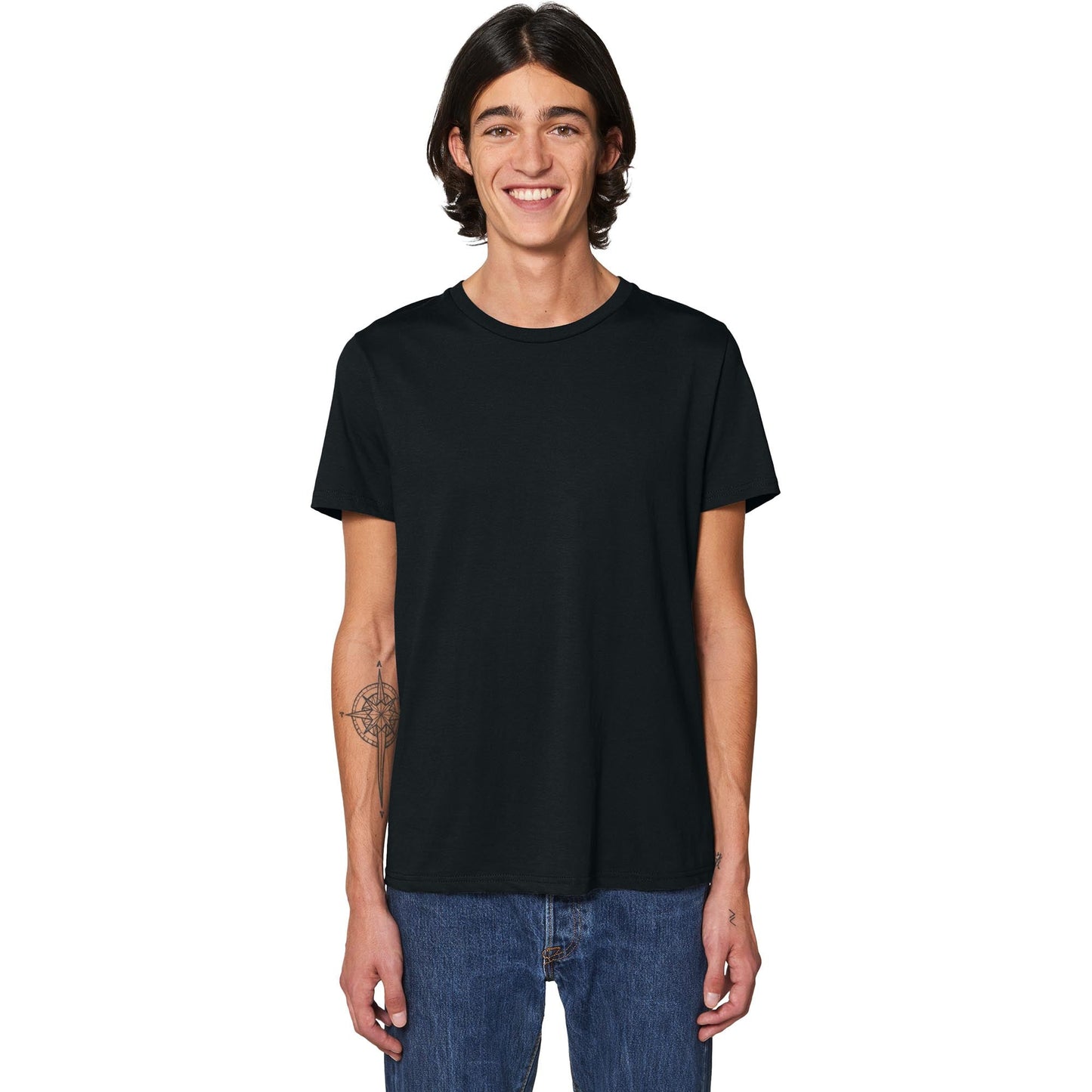 Black T-Shirts - Stanley/Stella - Organic Cotton Tee