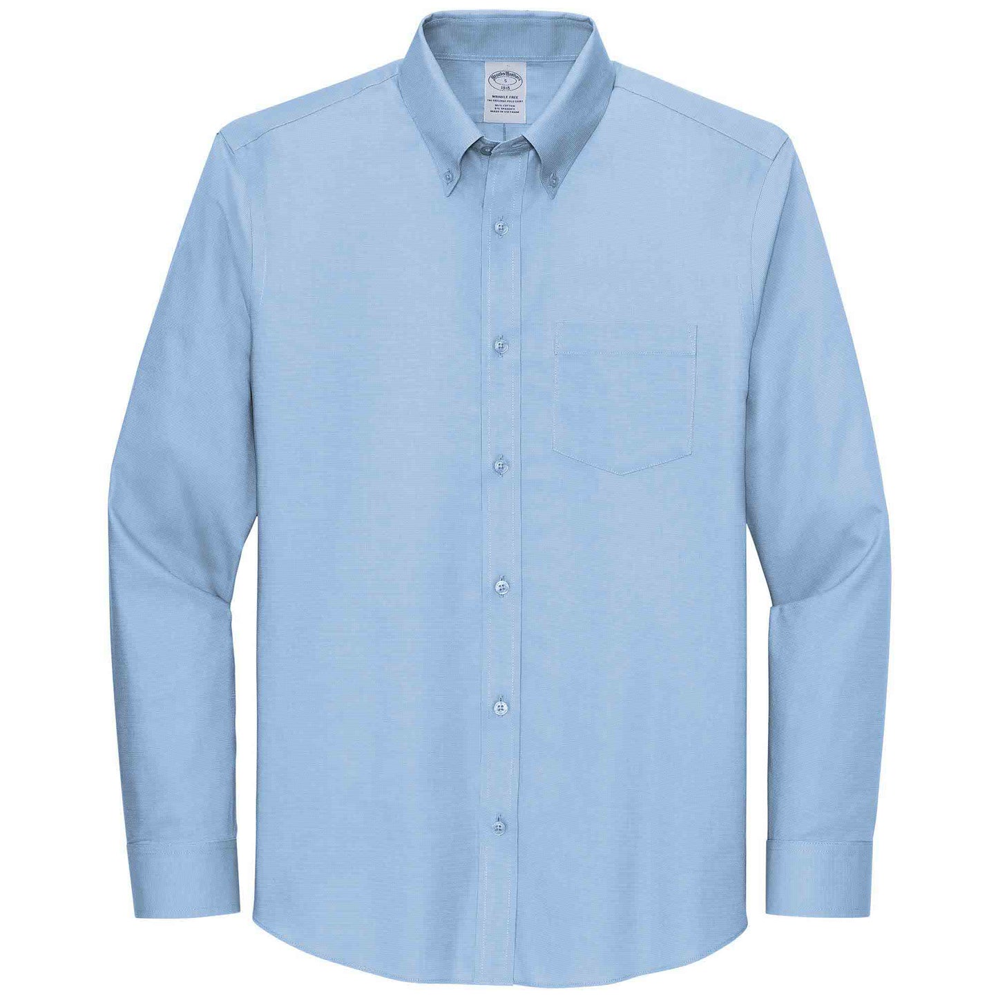 Deep Black Button Up Shirt - Brooks Brothers - Wrinkle-Free