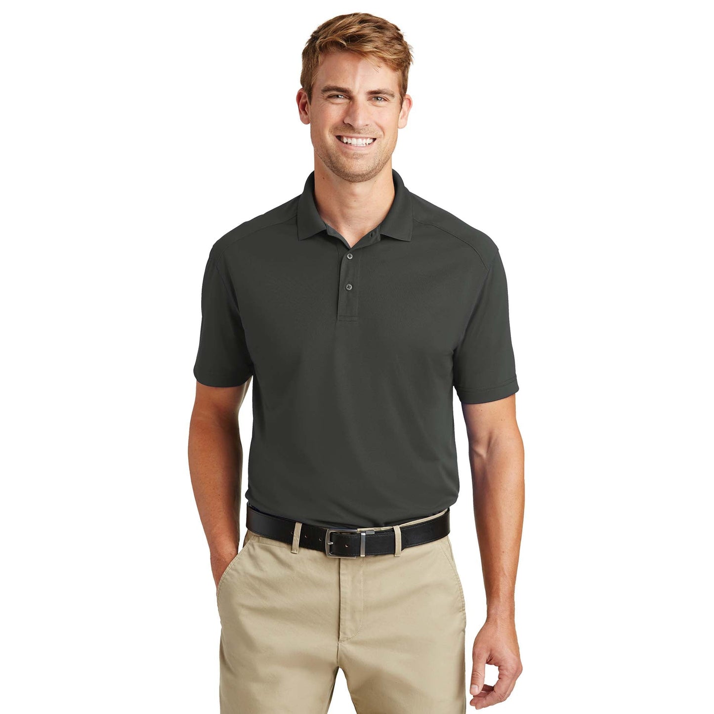 Black Polo Shirts - Cornerstone - Snag-Free Material