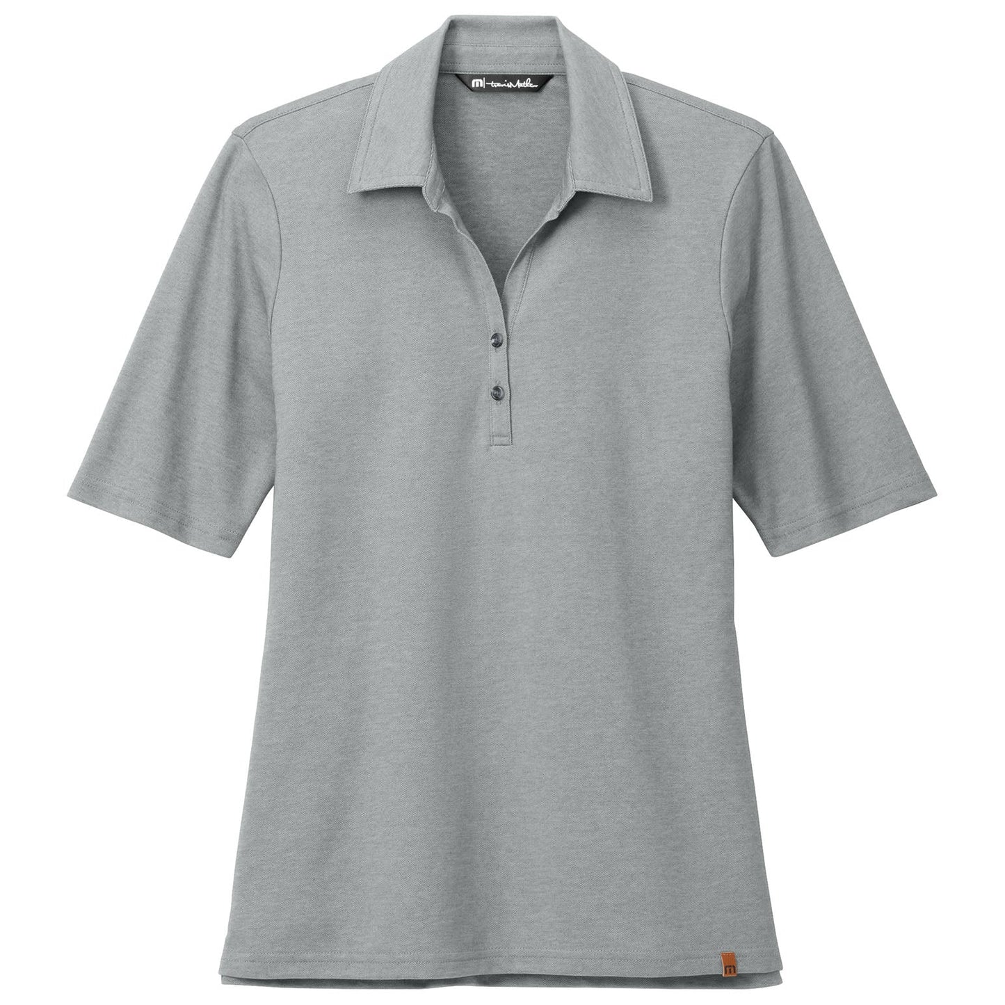 Black Heather Polo Shirt - TravisMathew - Stylish Comfort