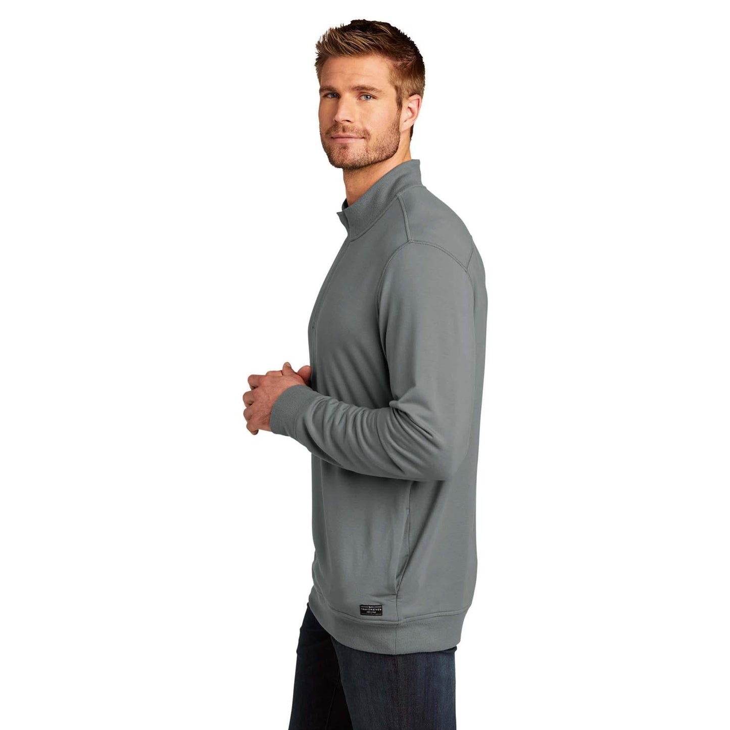 Black Fleece Sweatshirt - TravisMathew - Cozy Style