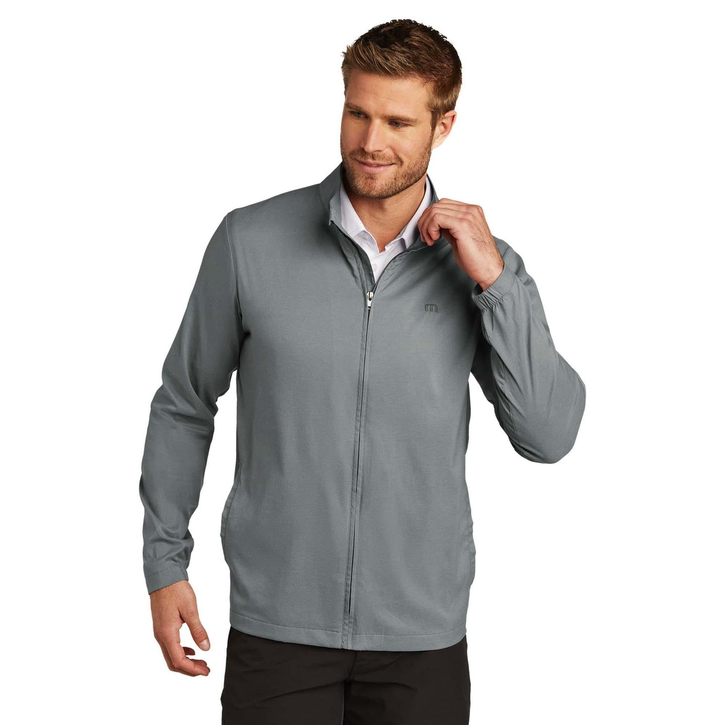 Black Sweatshirts - TravisMathew - Stylish Full-Zip Jacket
