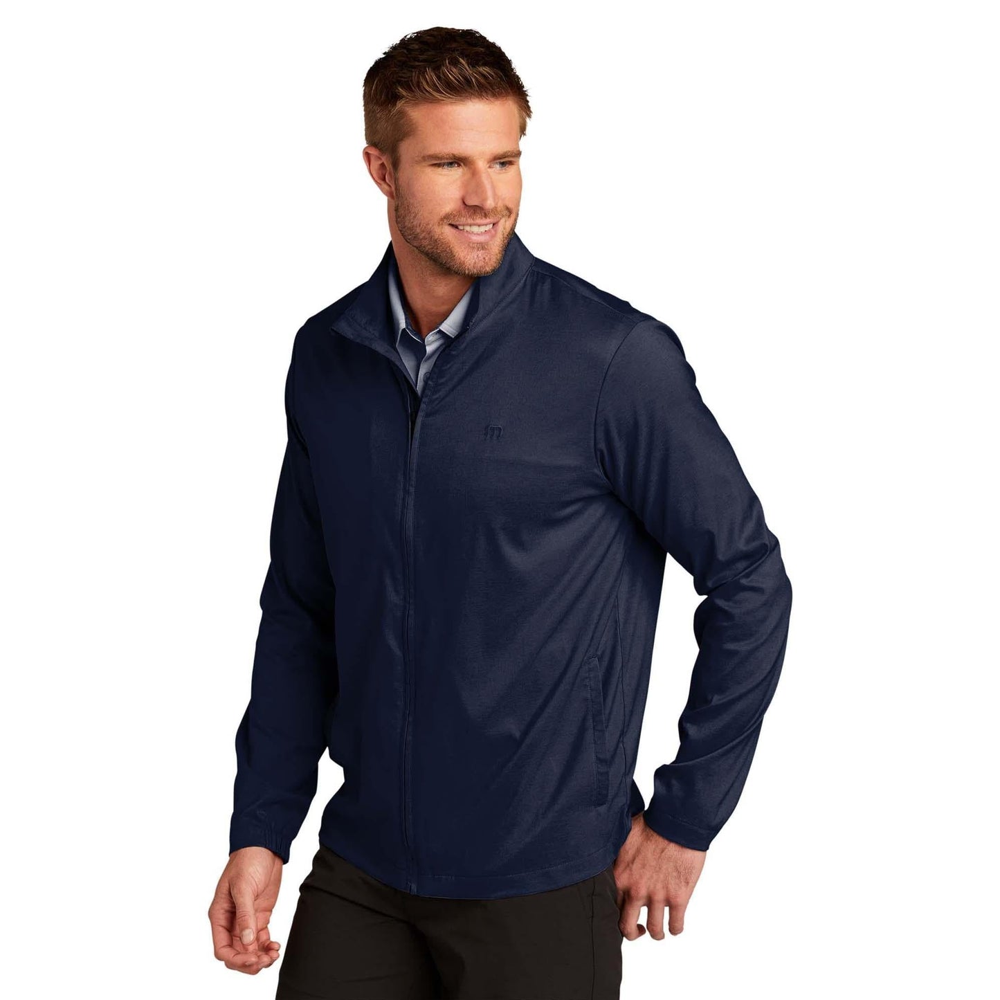 Black Sweatshirts - TravisMathew - Stylish Full-Zip Jacket