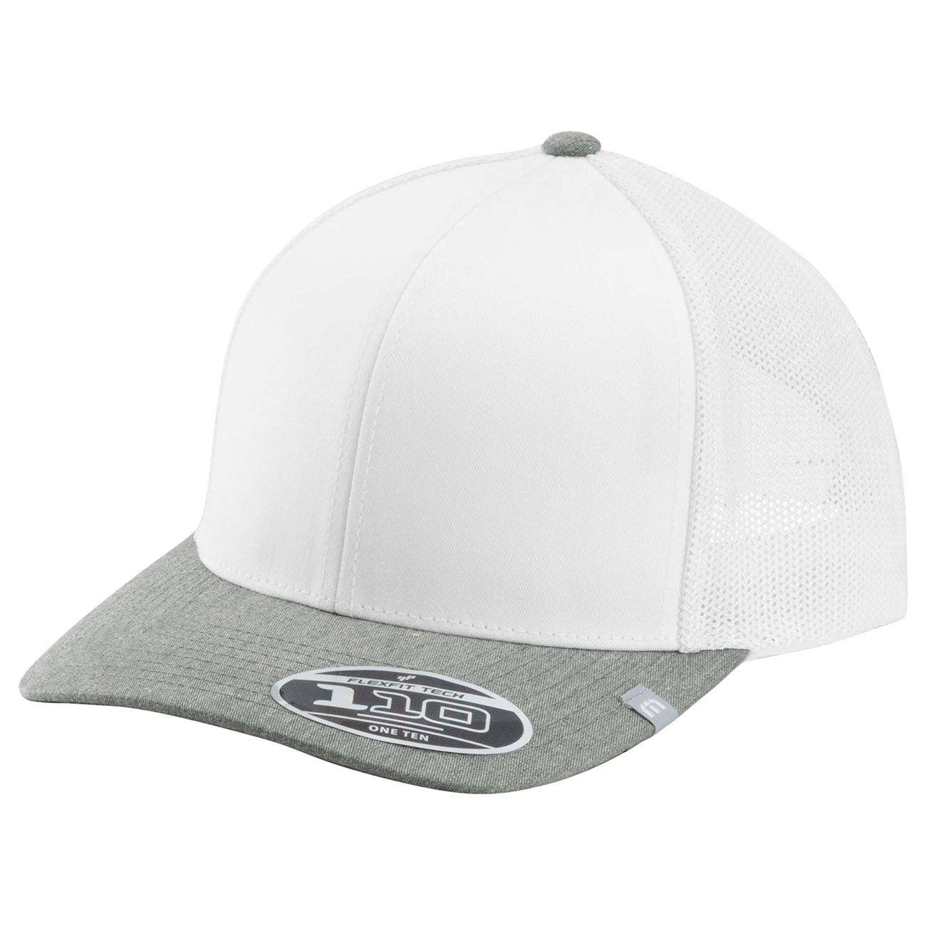 Heather Grey/Black Ball Cap - TravisMathew - Colorblock Design