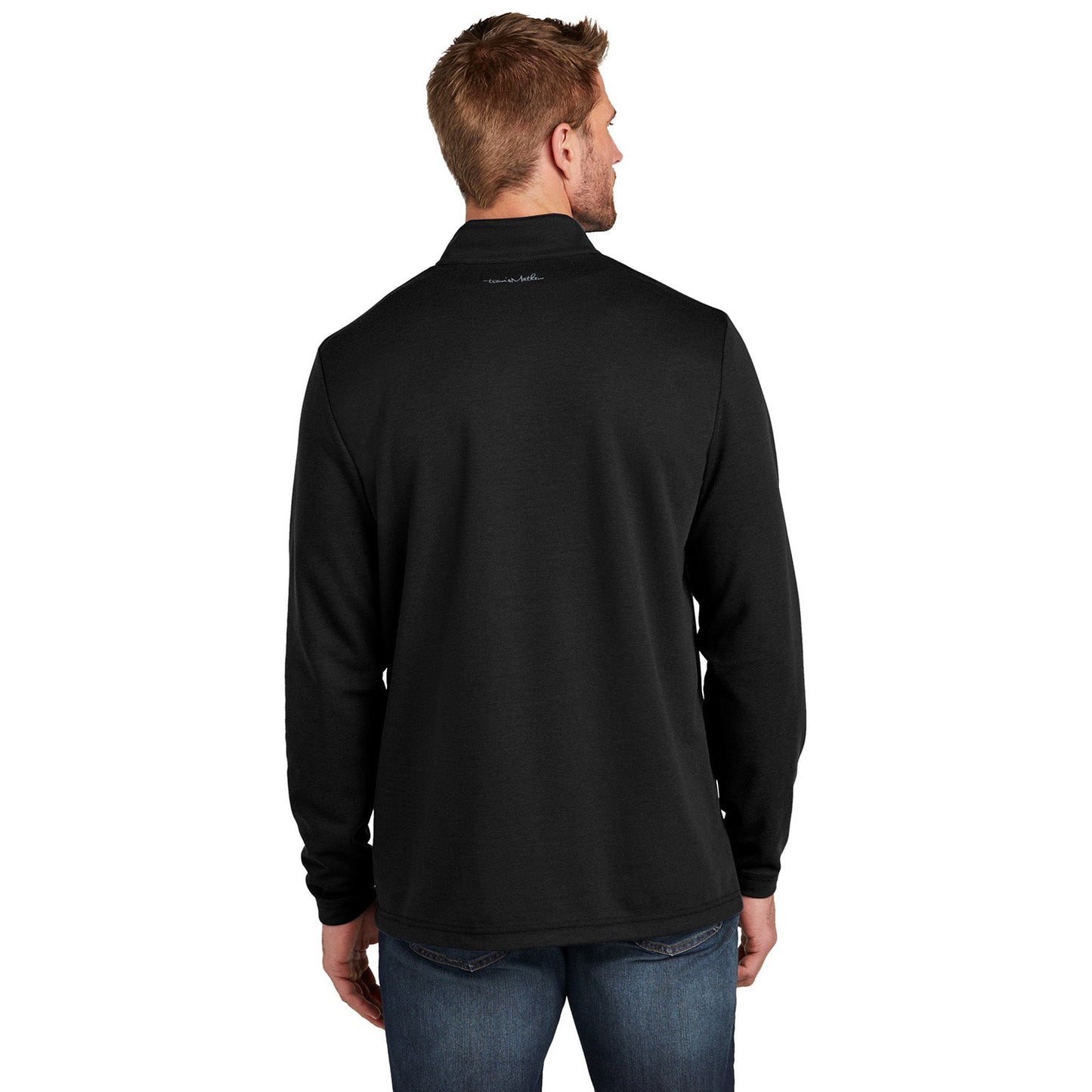 Black Sweatshirts - TravisMathew - Soft Knit Fabric