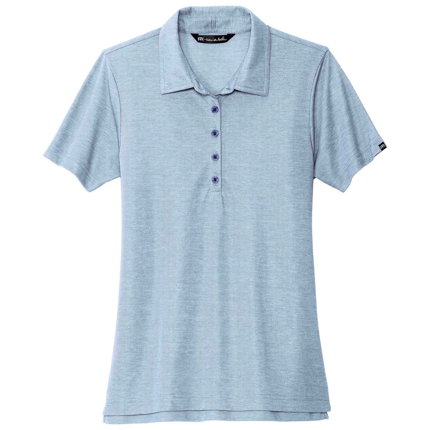Black Heather Polo - TravisMathew - Stylish Design