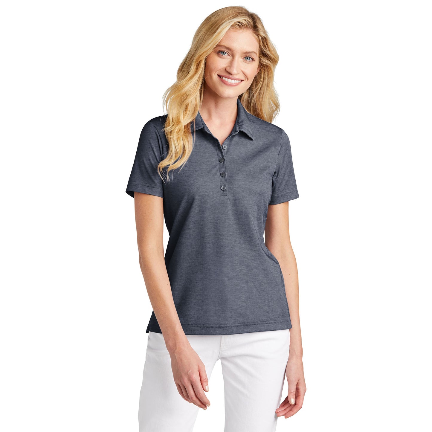 Black Heather Polo - TravisMathew - Stylish Design