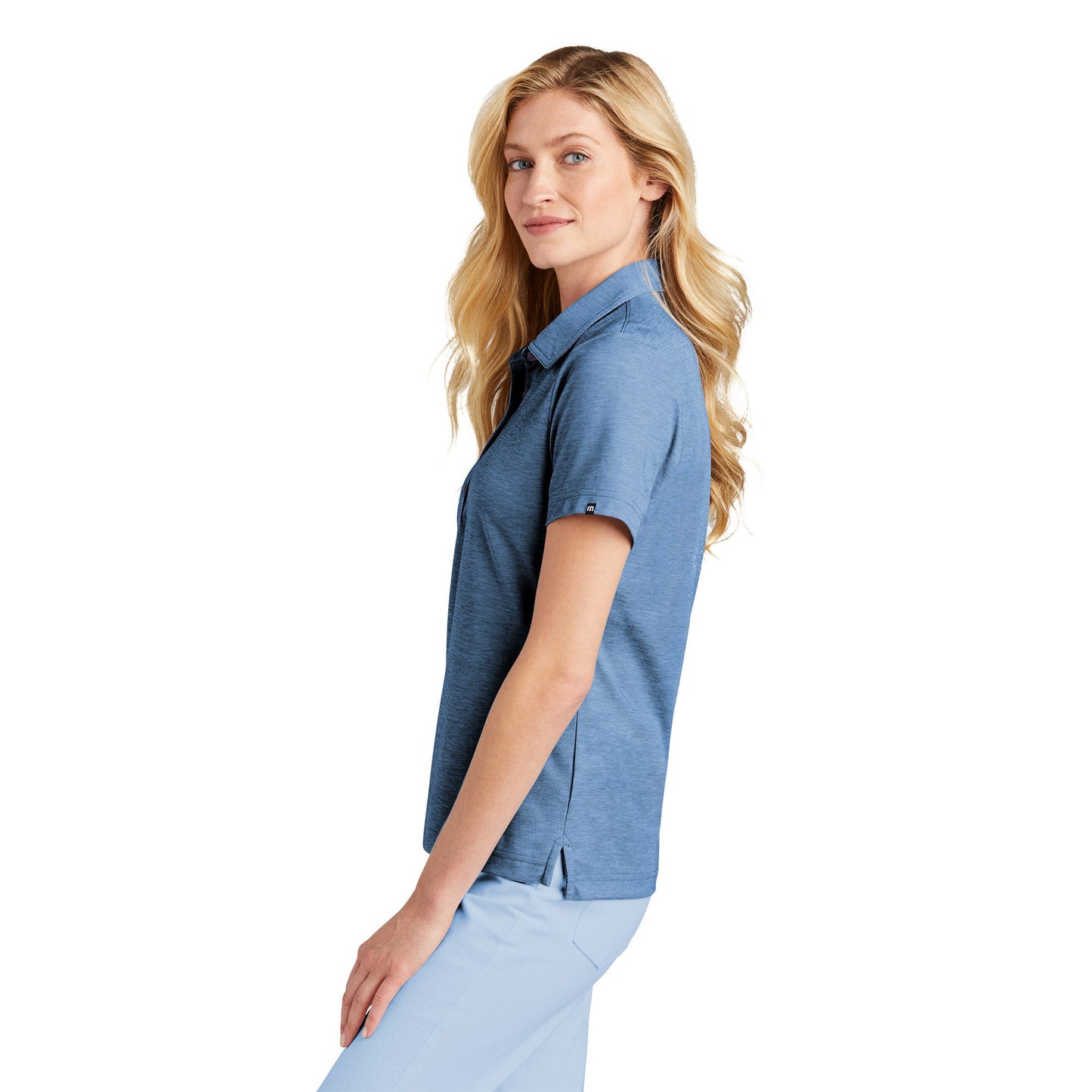 Black Heather Polo - TravisMathew - Stylish Design