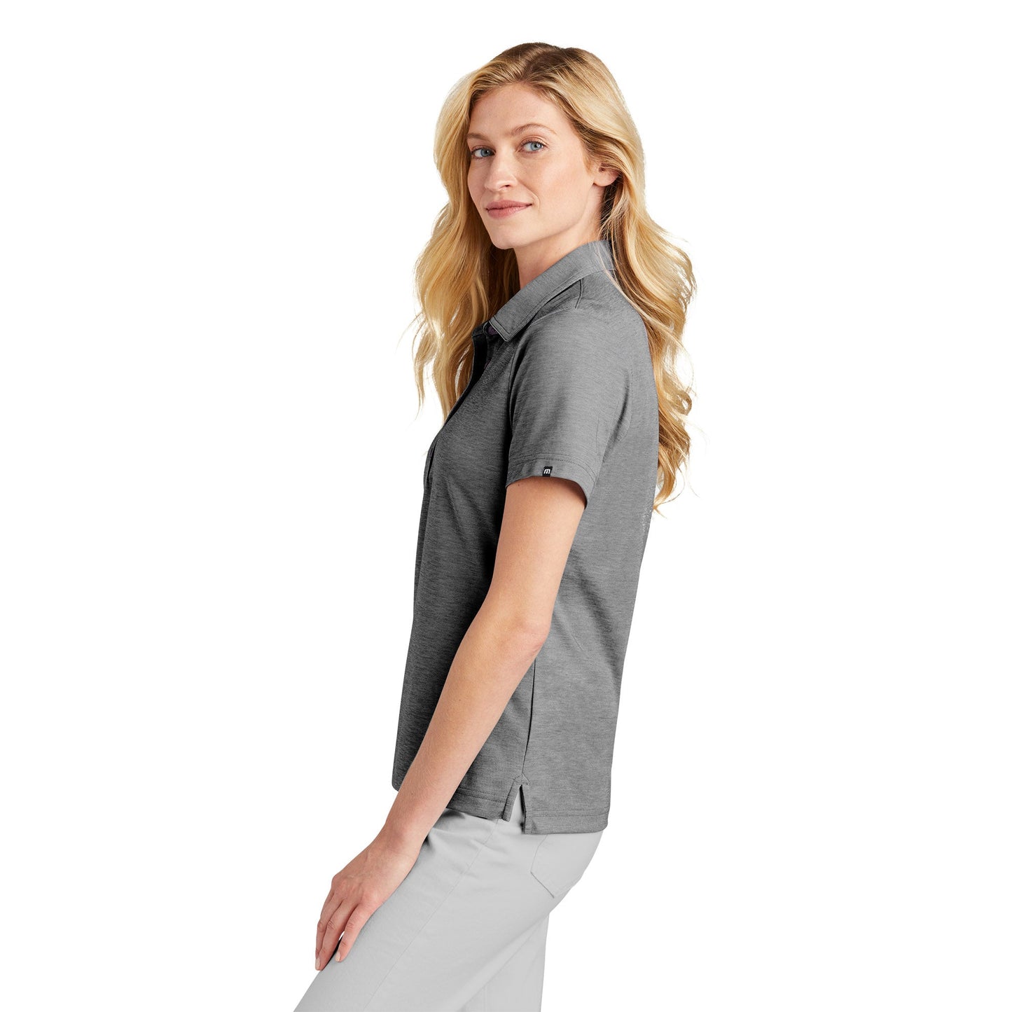 Black Heather Polo - TravisMathew - Stylish Design