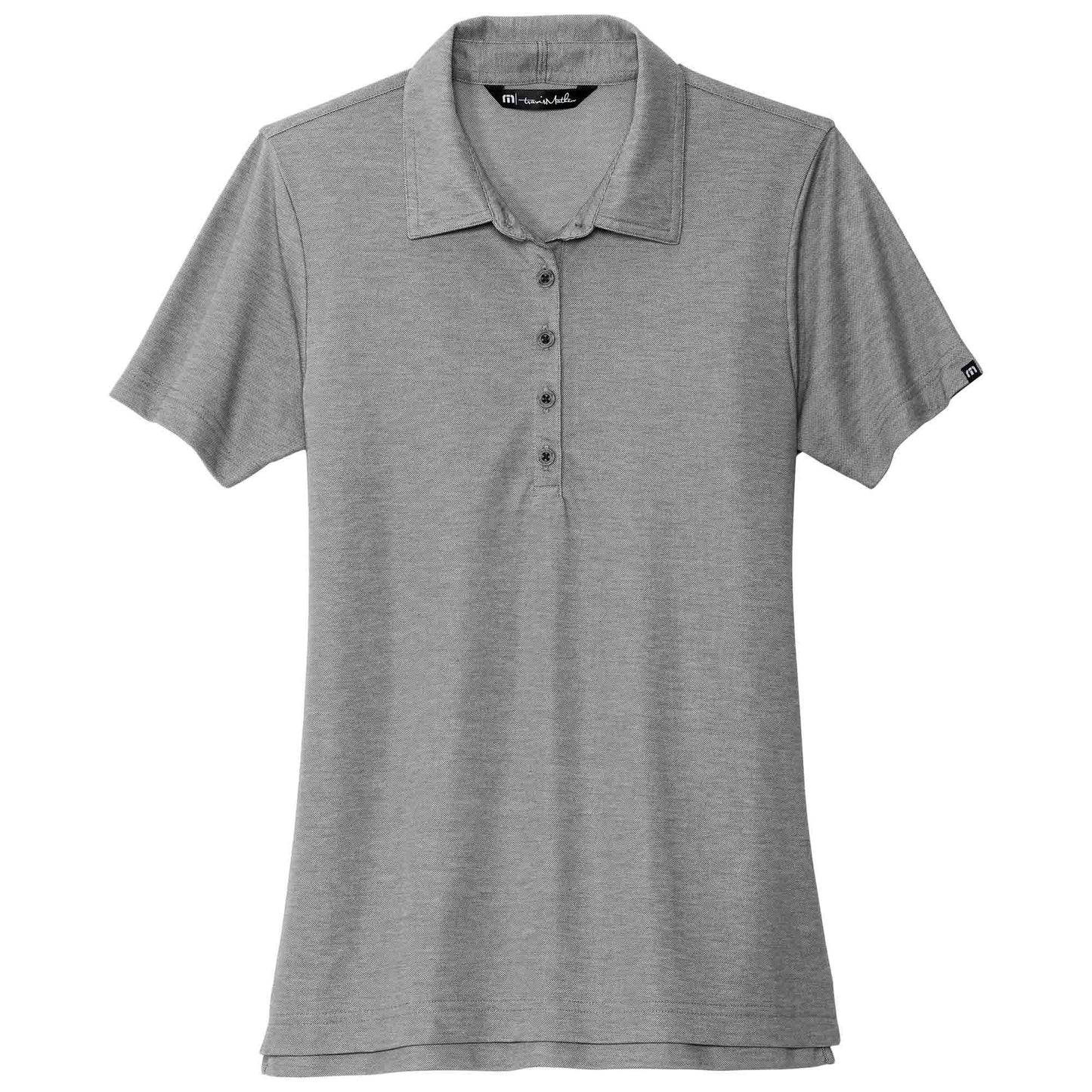 Black Heather Polo - TravisMathew - Stylish Design