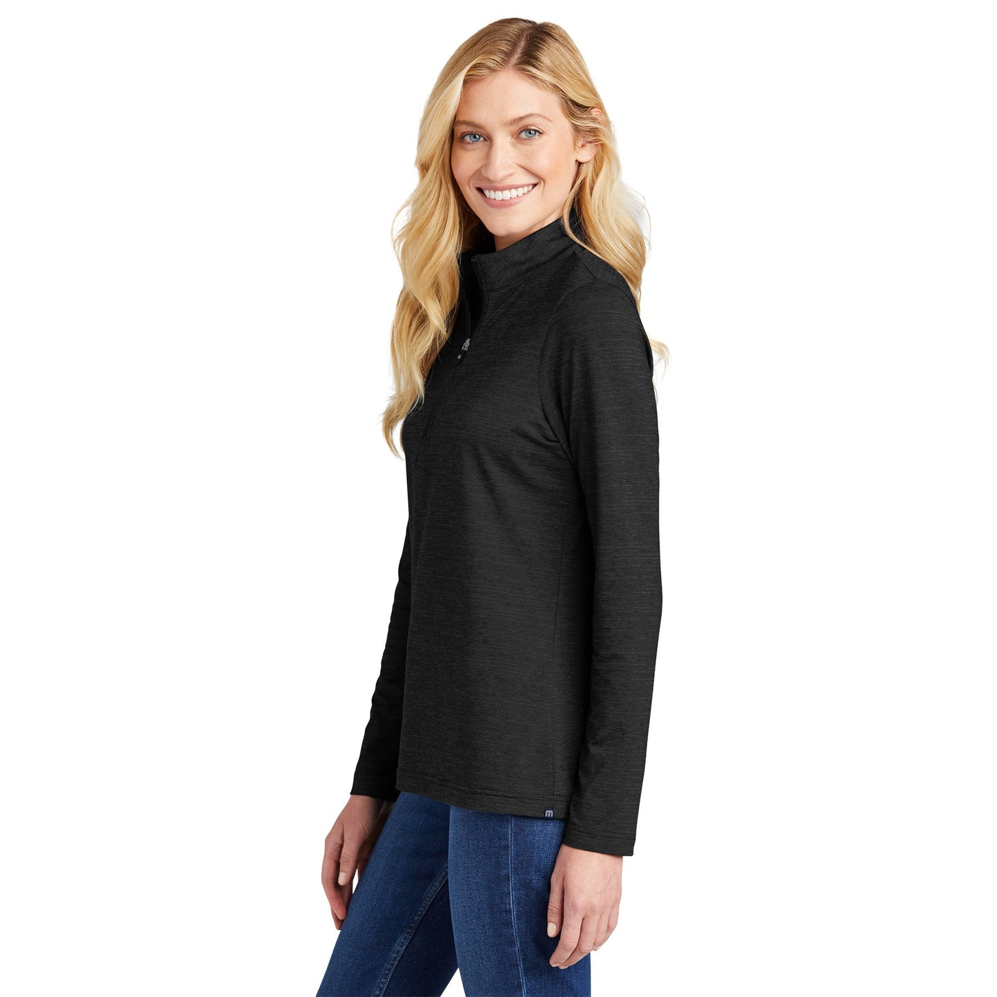 Black Lightweight Sweatshirt - TravisMathew - Zip-Through