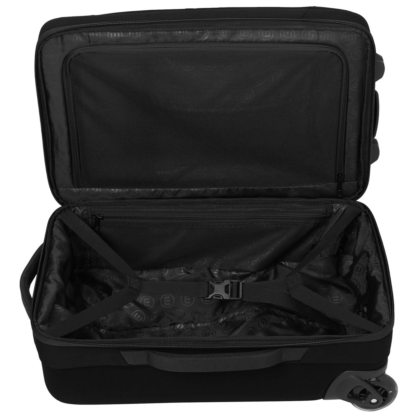 Black Rolling Bags - TravisMathew - Durable Spinner Bag