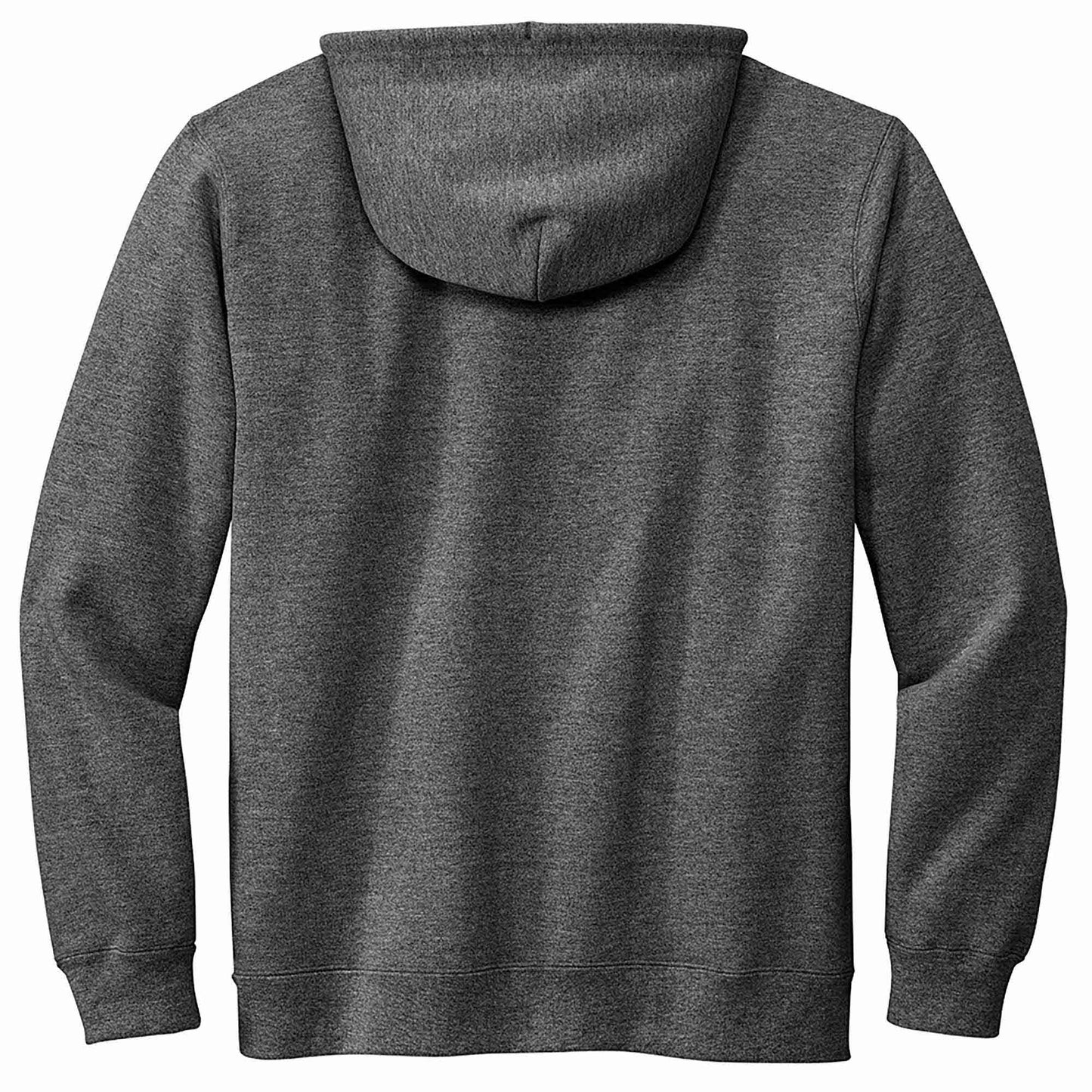 Deep Black Hoodie - Volunteer Knitwear - Full-Zip Design