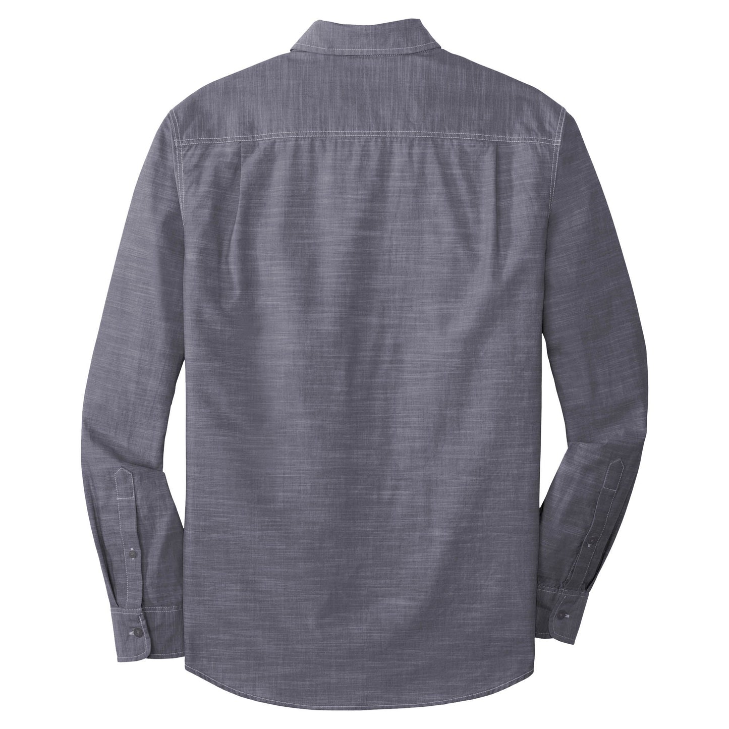 Grey Casual Button Up Shirts - Port Authority - Stylish Fit