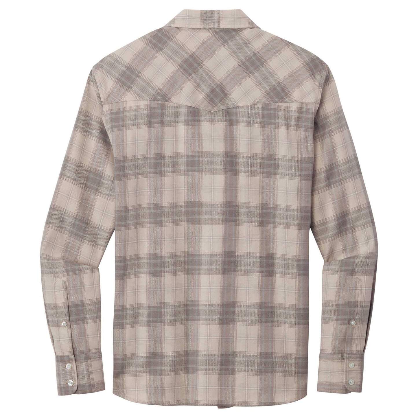 Deep Black Button Up Shirt - Port Authority - Soft Fabric