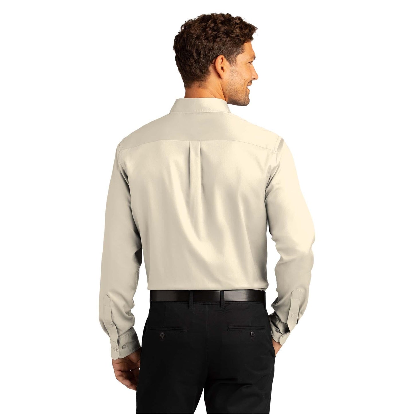 Burgundy Button Up Shirt - Port Authority - Easy Care
