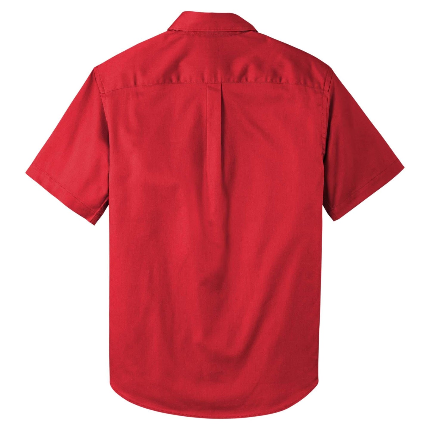 Burgundy Button Up Shirt - Port Authority - Wrinkle Resistant