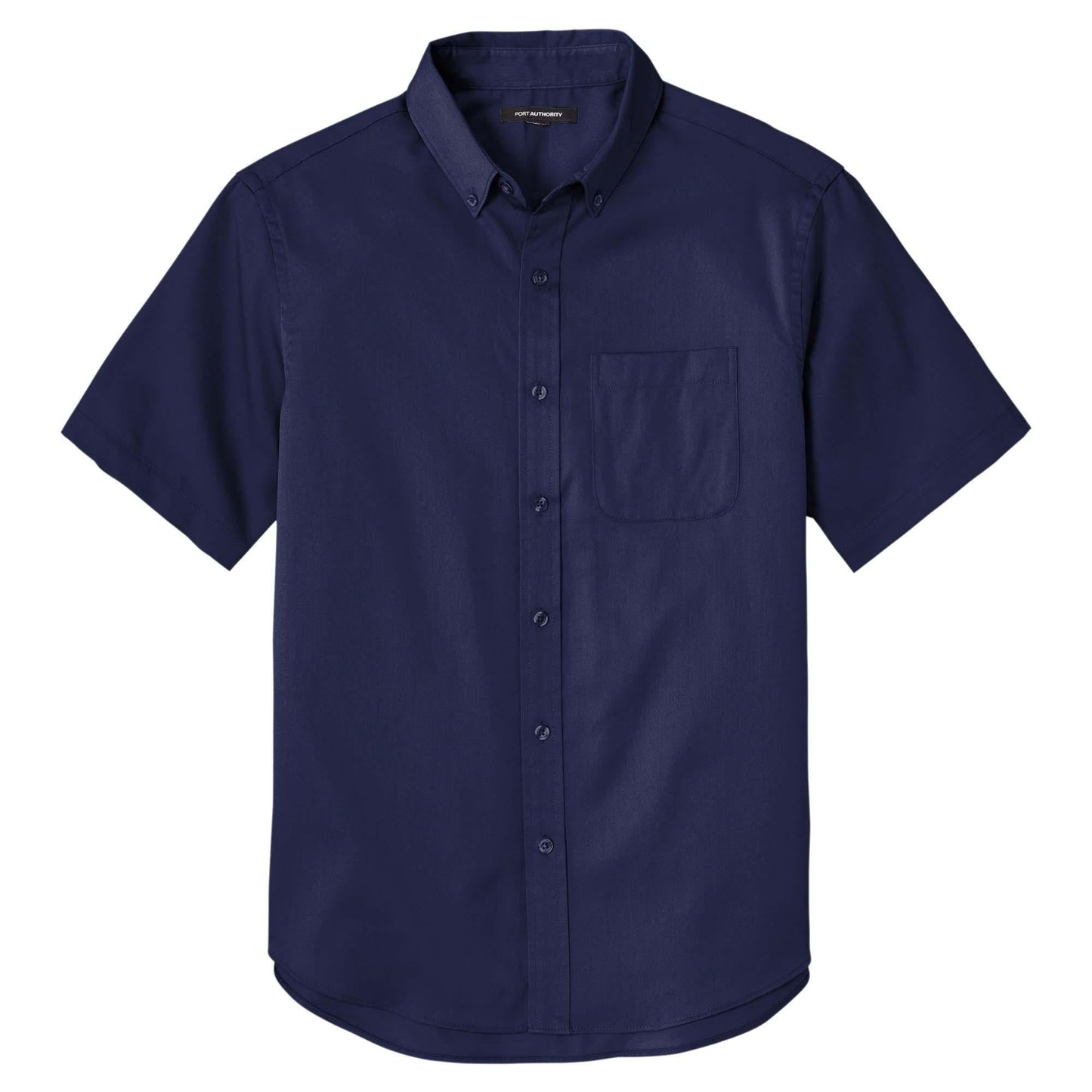Burgundy Button Up Shirt - Port Authority - Wrinkle Resistant