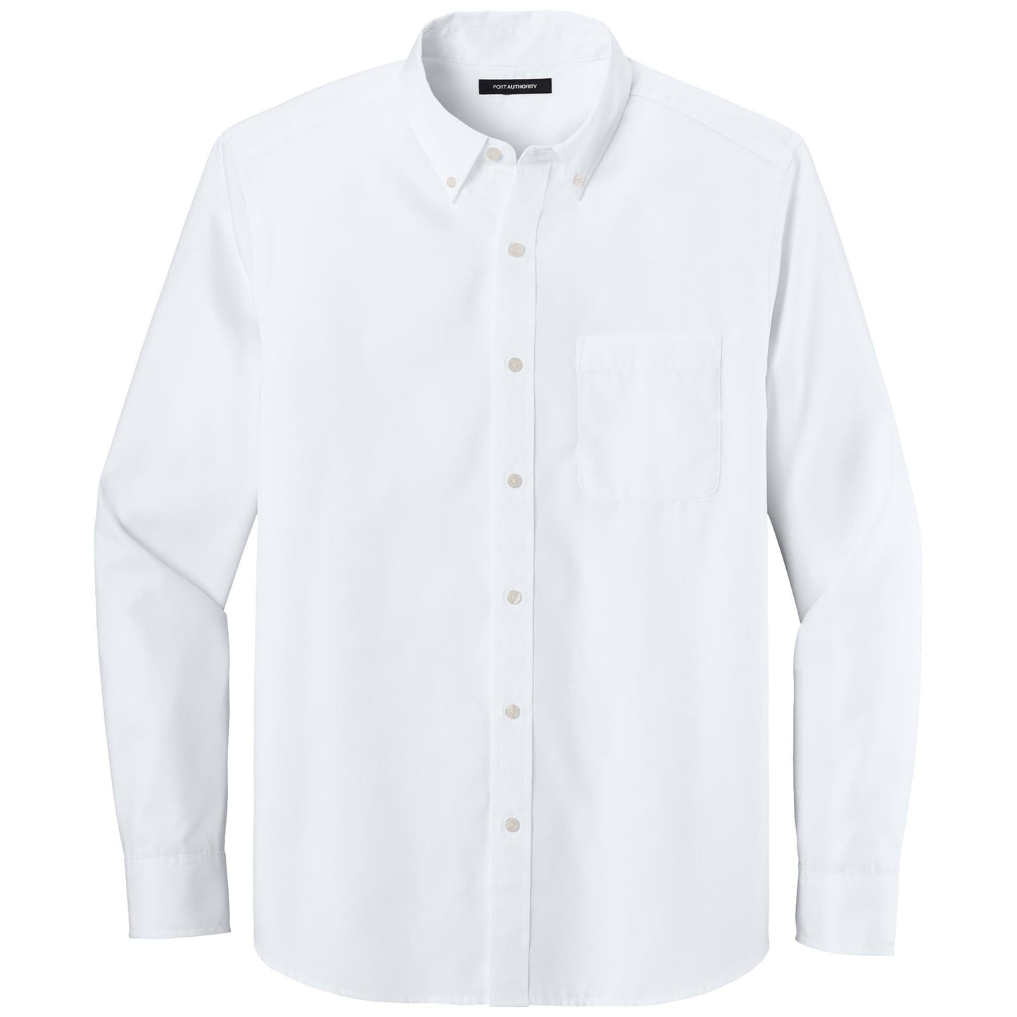 Deep Black Button Up Shirt - Port Authority - Easy Care