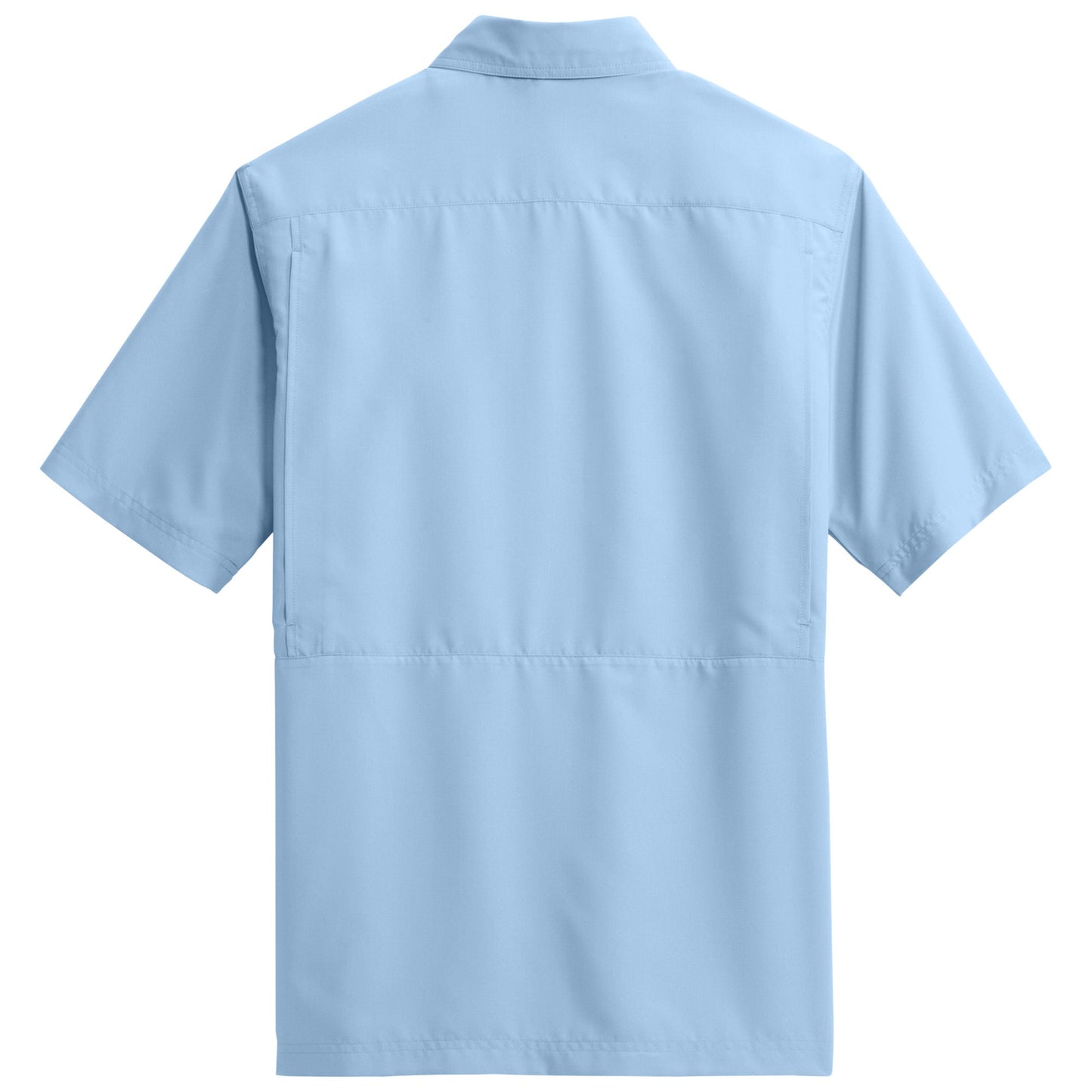 Deep Black Button Up Shirt - Port Authority - Lightweight