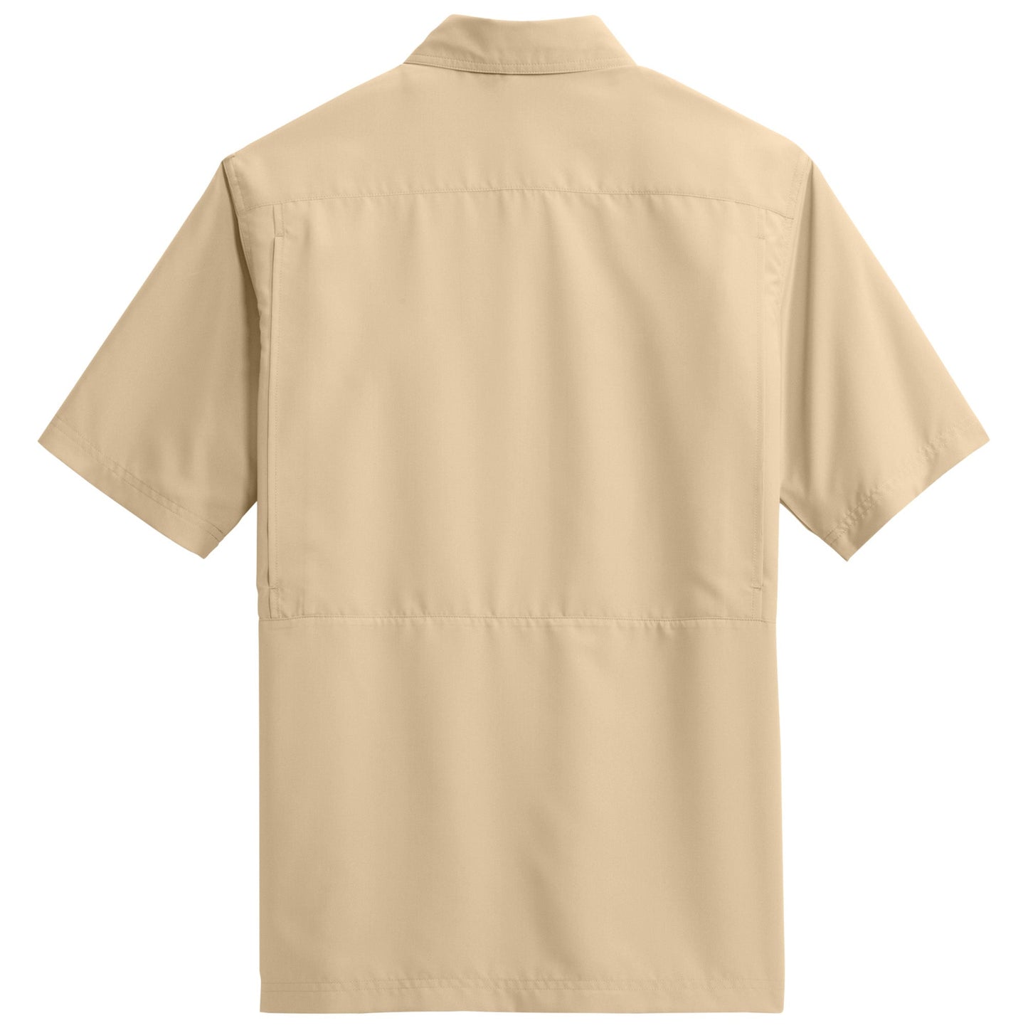 Deep Black Button Up Shirt - Port Authority - Lightweight
