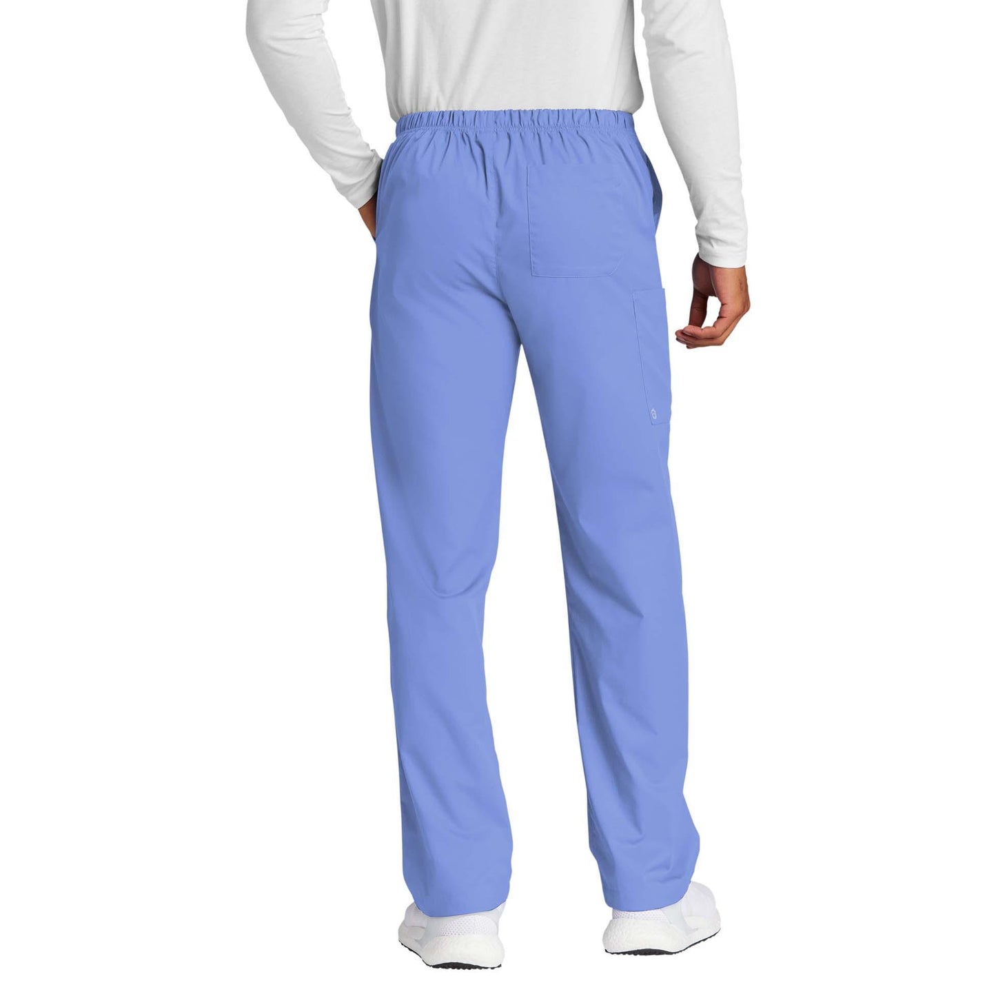 Black Scrub Pants - WonderWink - Comfortable Cargo Design