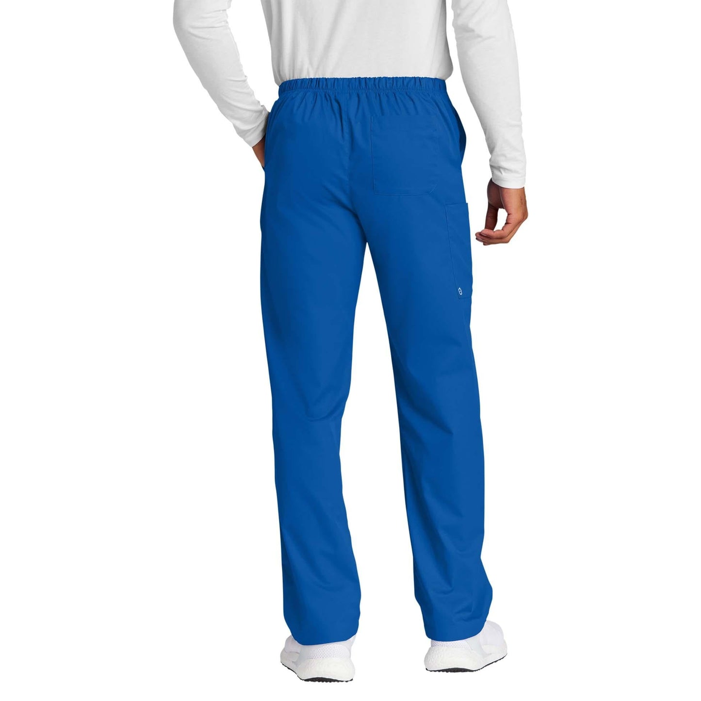 Black Scrub Pants - WonderWink - Comfortable Cargo Design