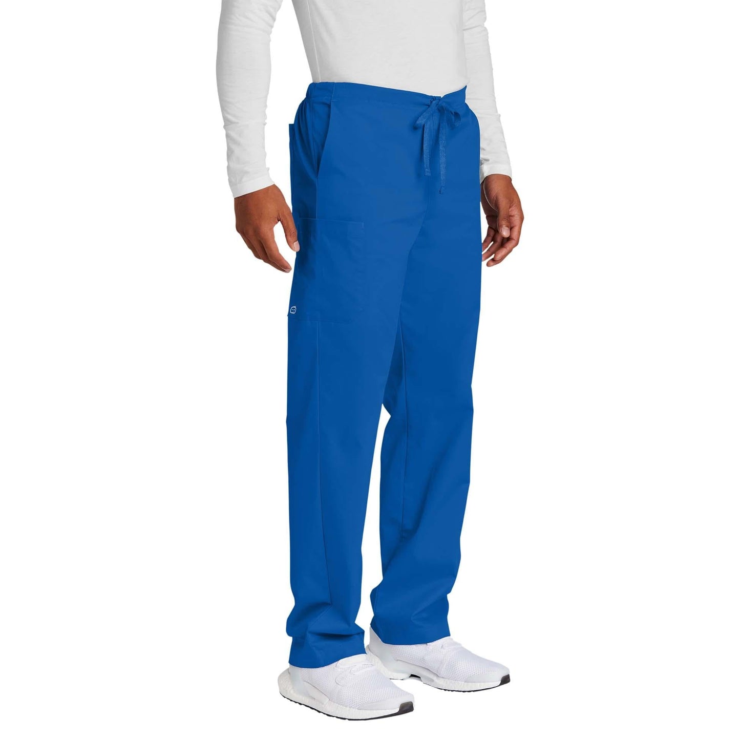 Black Scrub Pants - WonderWink - Comfortable Cargo Design